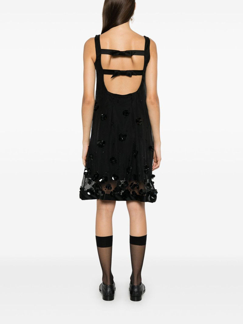 embroidered mini dress 4