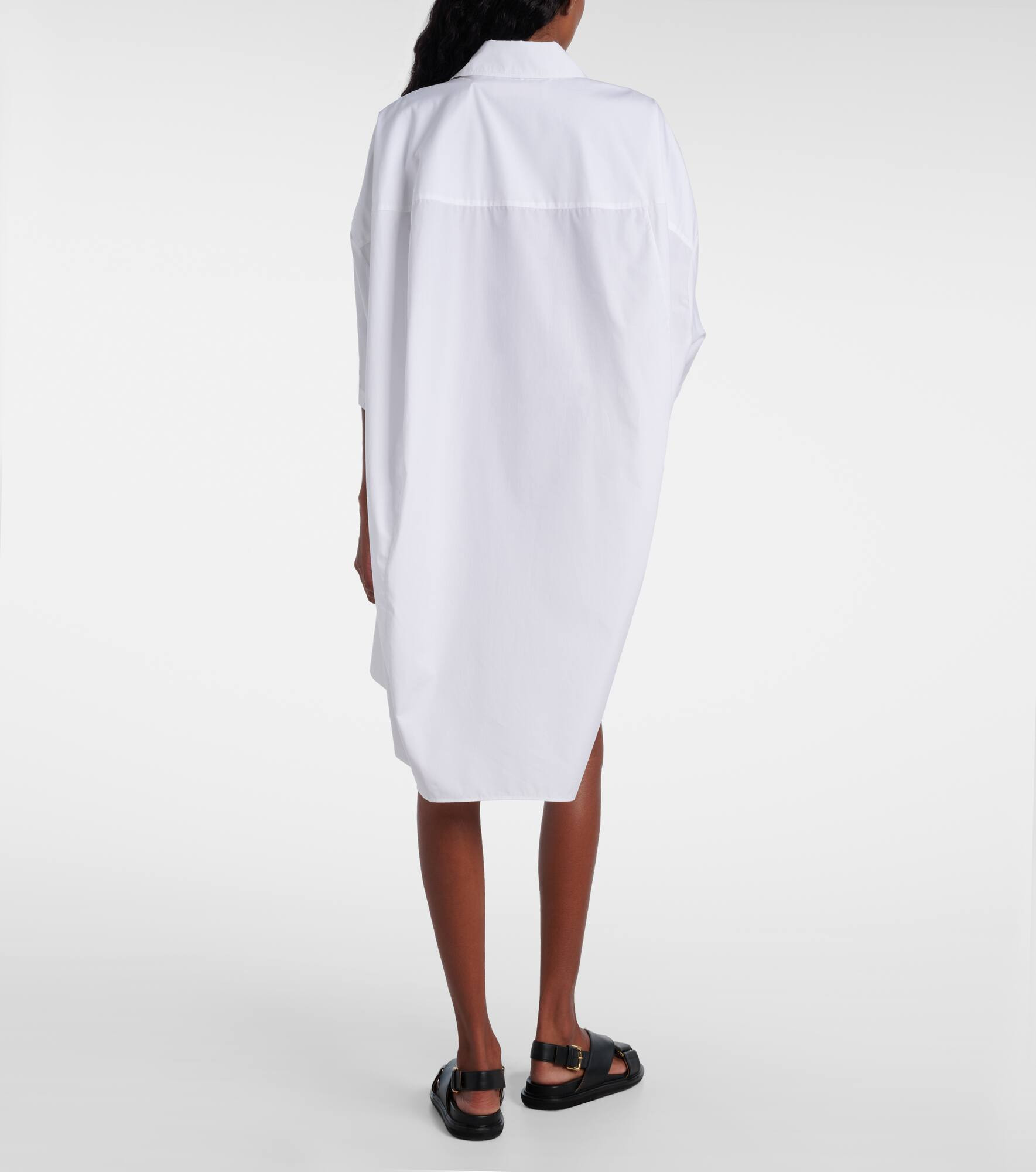 Cotton shirt dress - 3