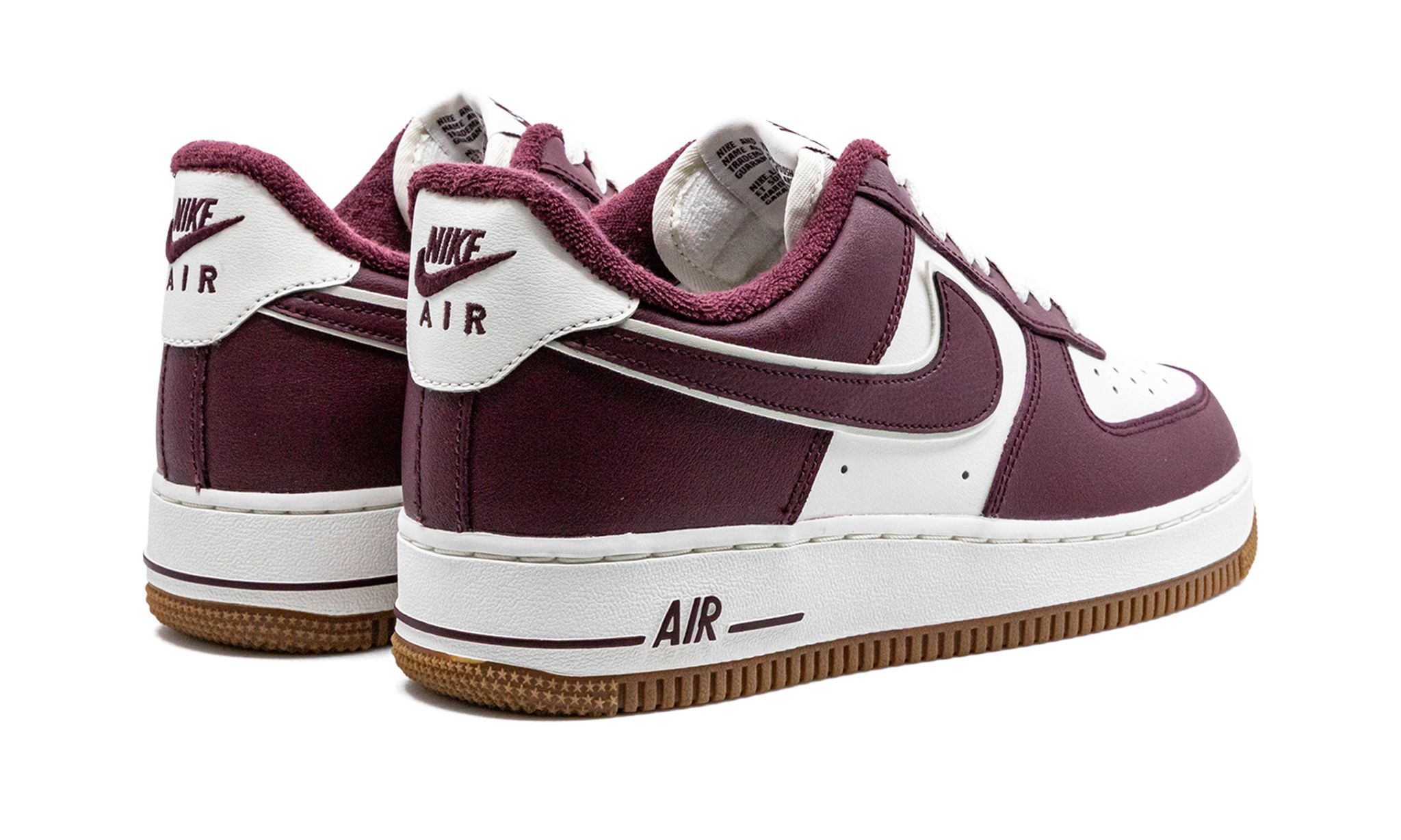 Air Force 1 Low "College Pack - Night Maroon" - 3