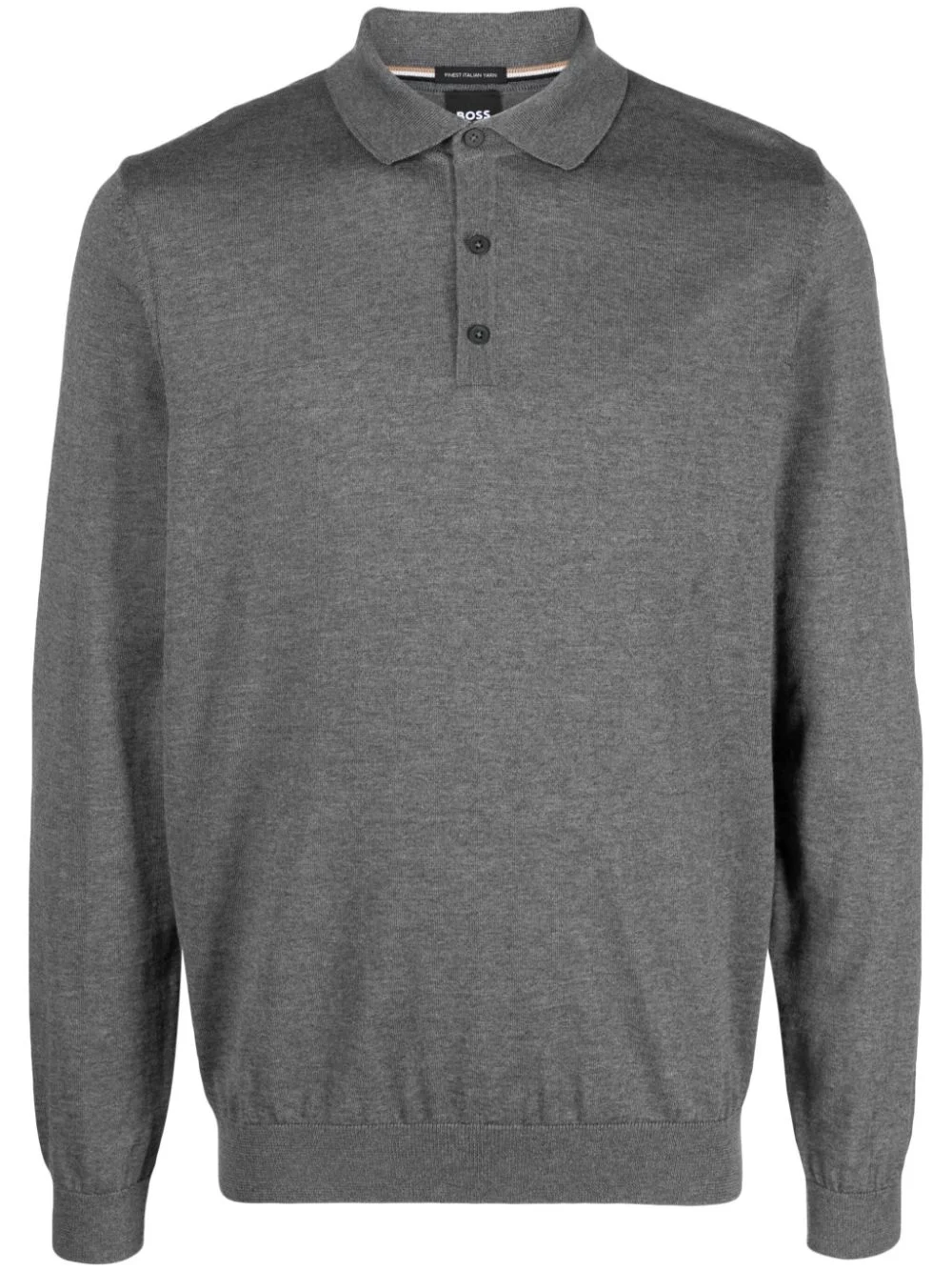 Lancione virgin wool polo shirt - 1