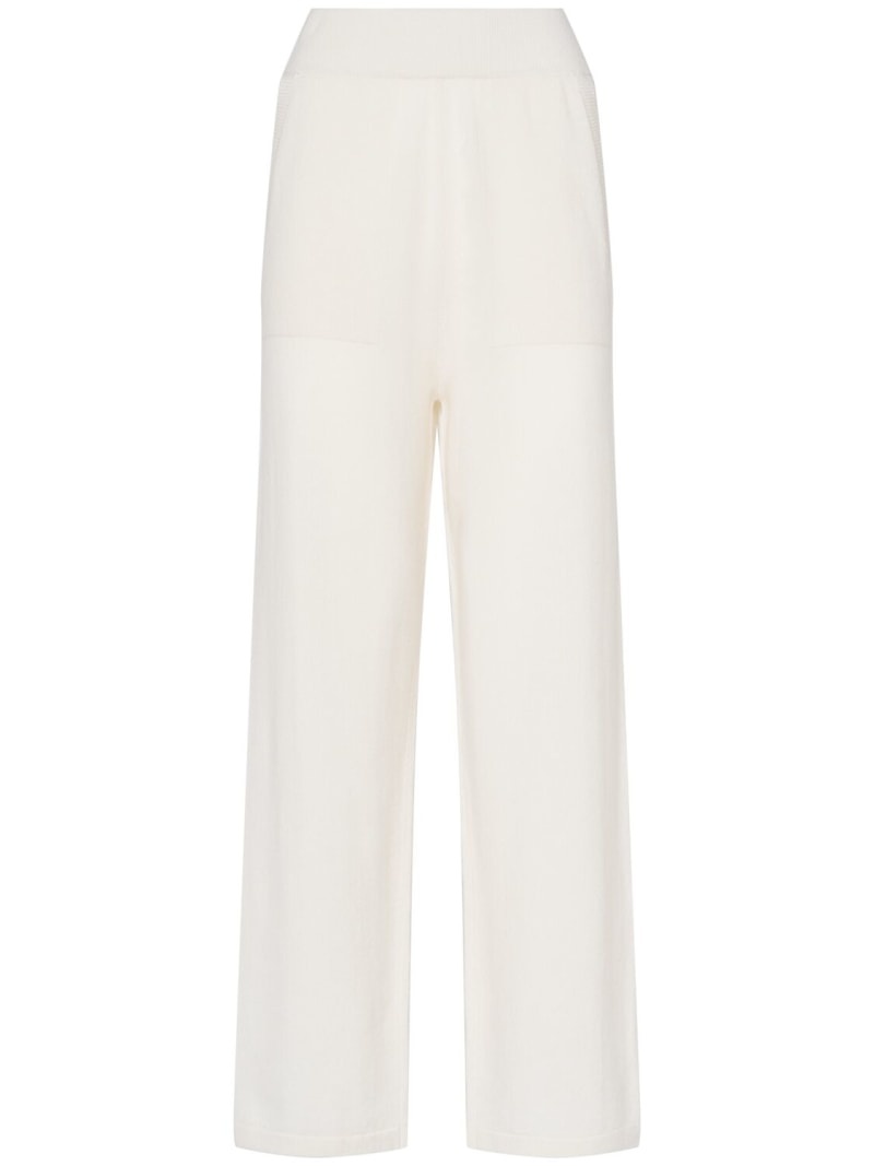 Ghiro wool & cashmere knitted pants - 1