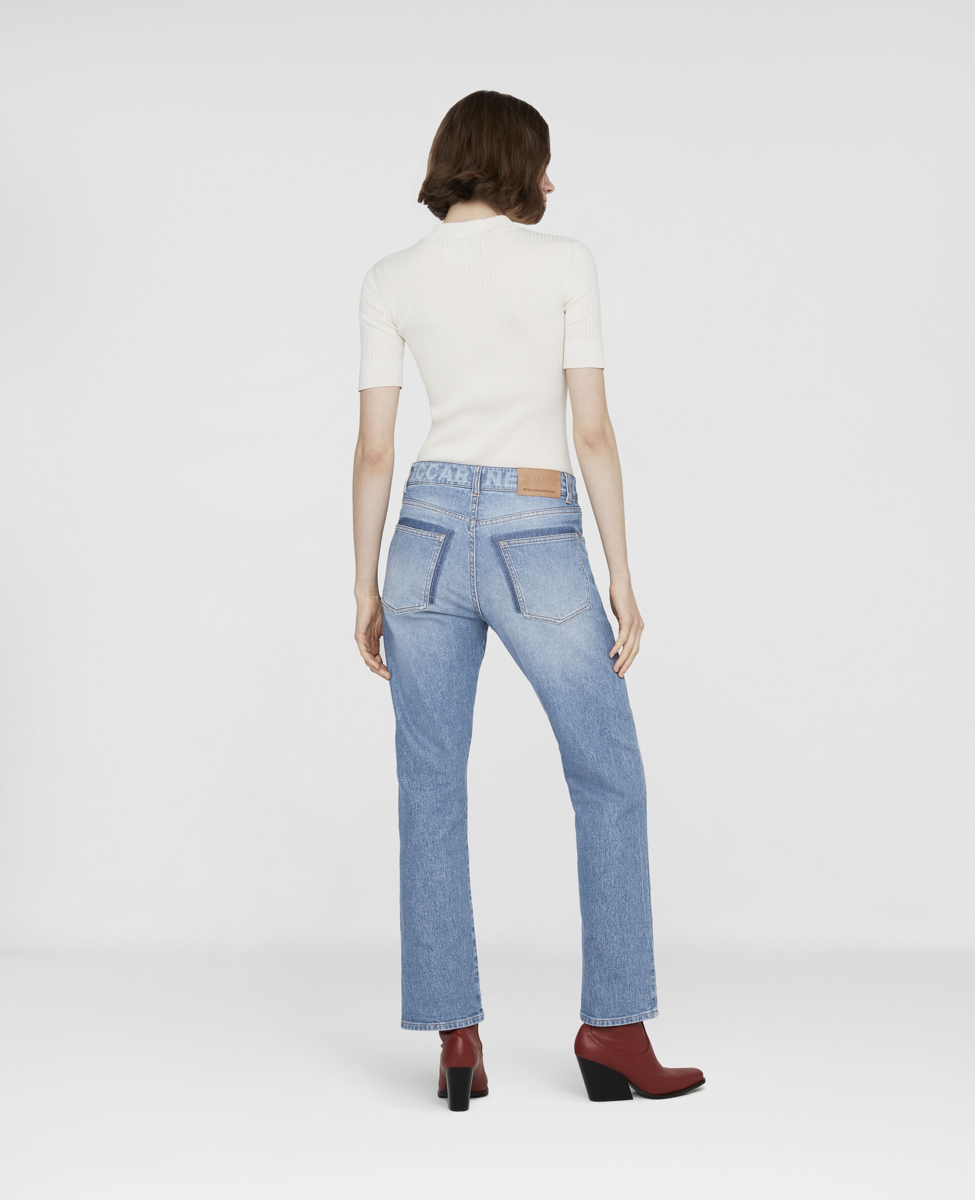 Logo Slim Denim Jeans - 3