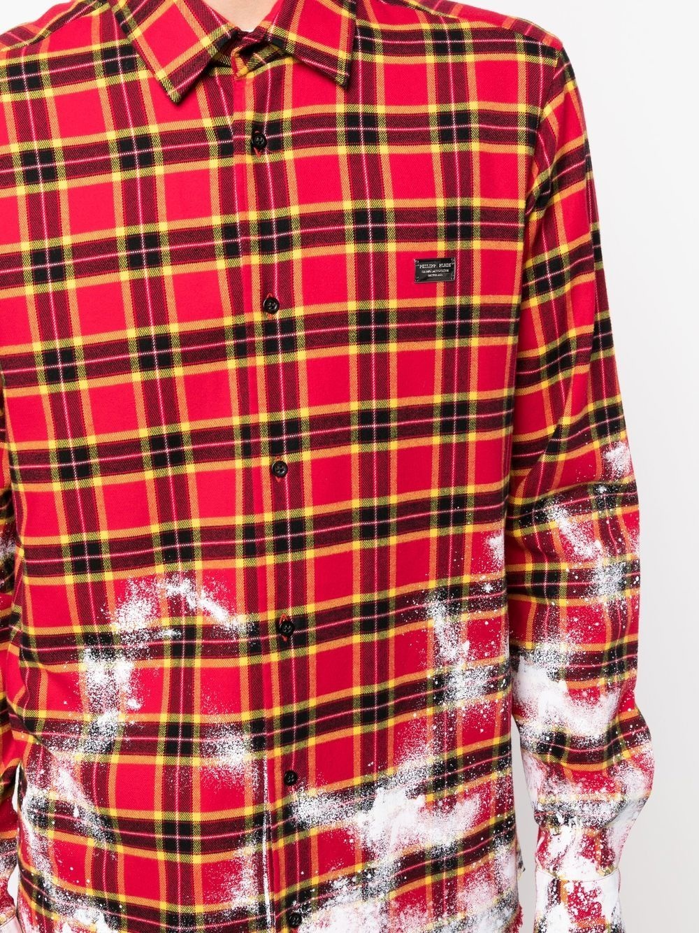 flannel logo shirt - 5