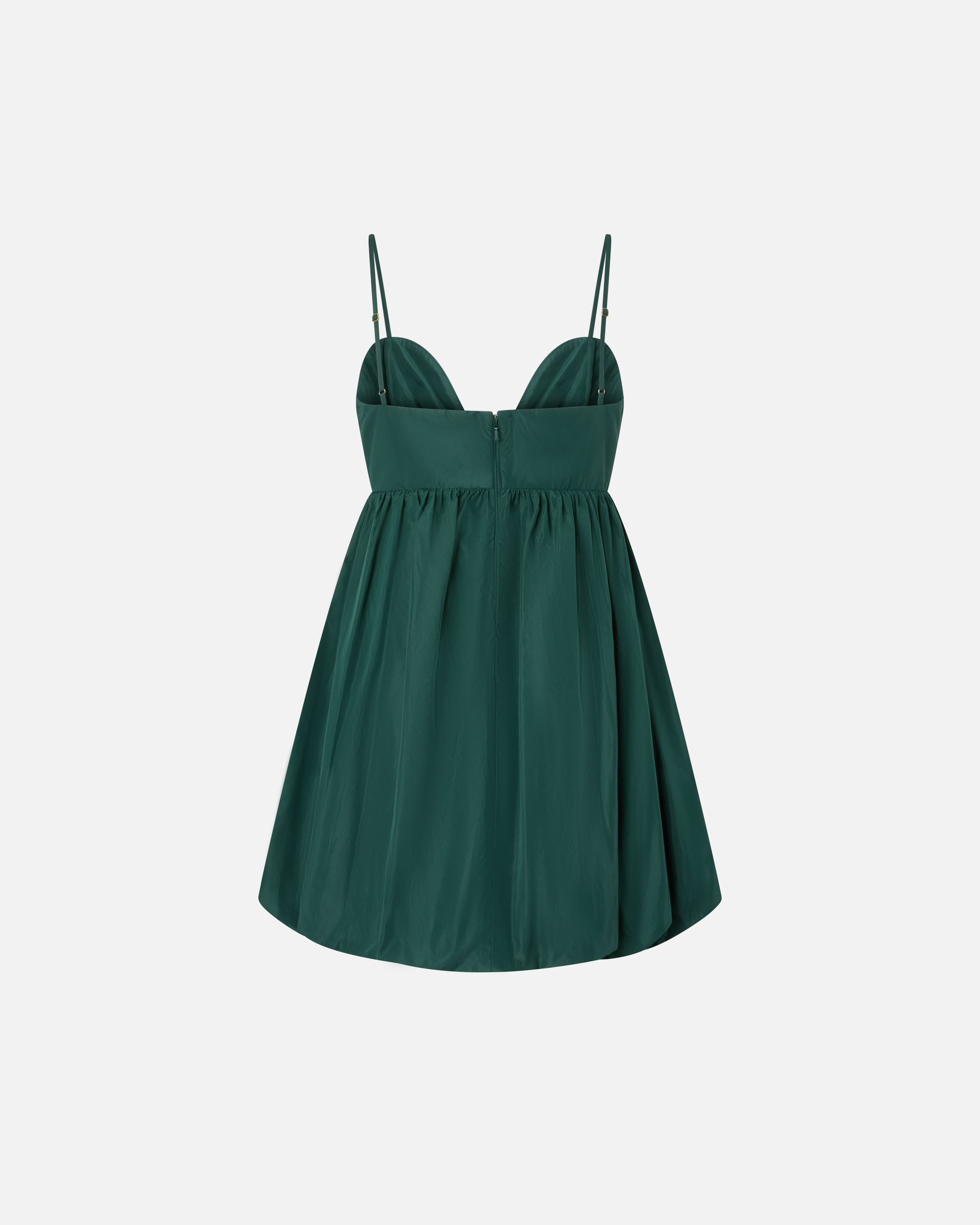 MINI DRESS WITH BALLOON SKIRT - 2