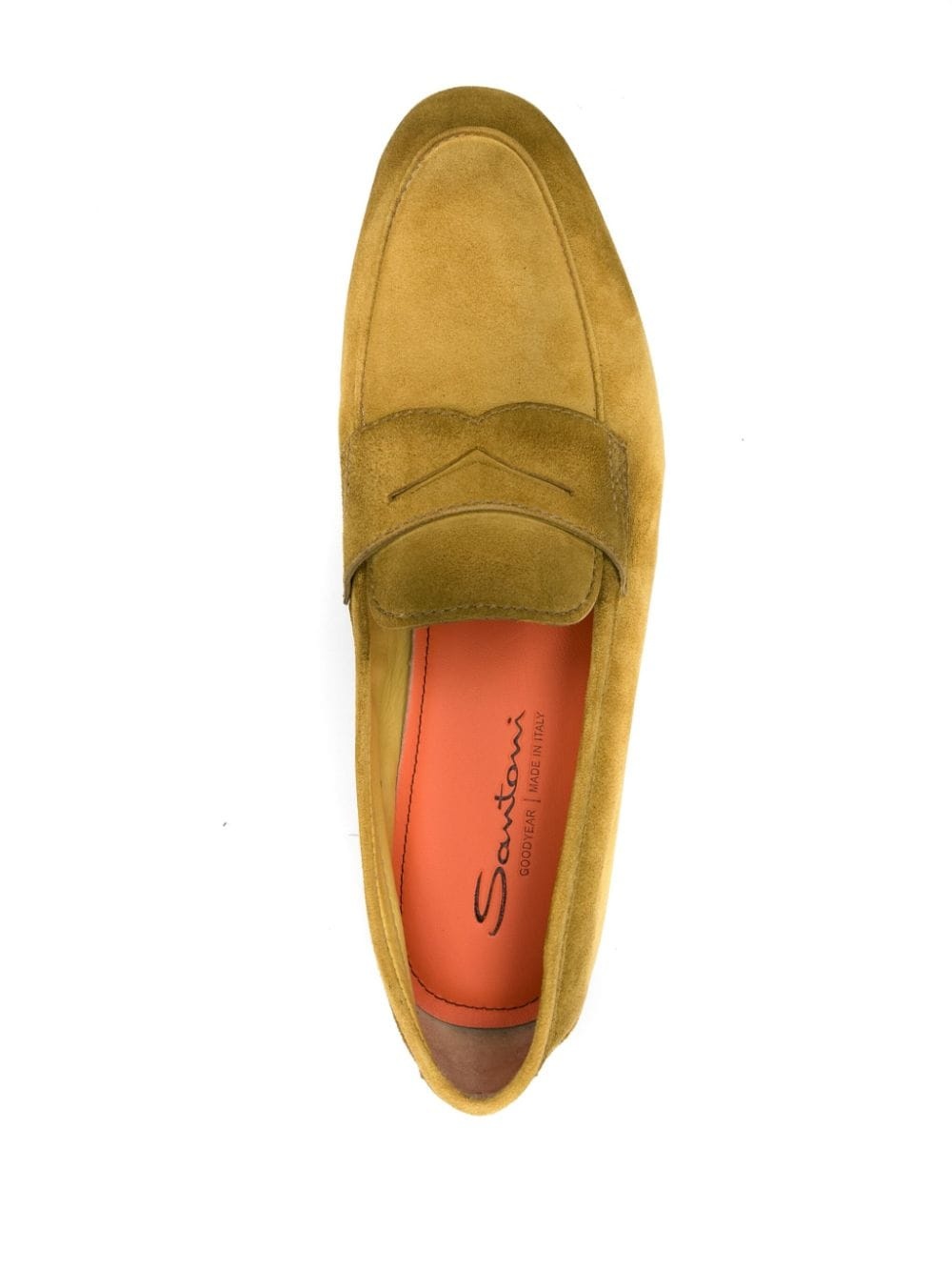 penny-slot suede loafers - 2