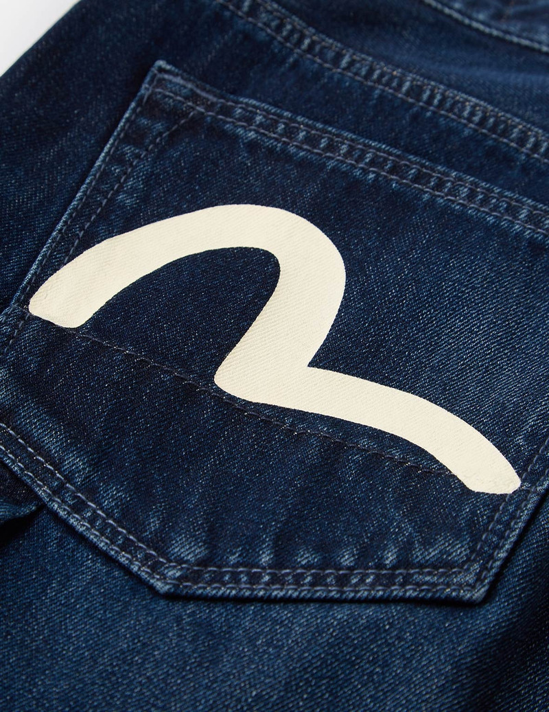 TWO-TONE SEAGULL DENIM SHORTS 12