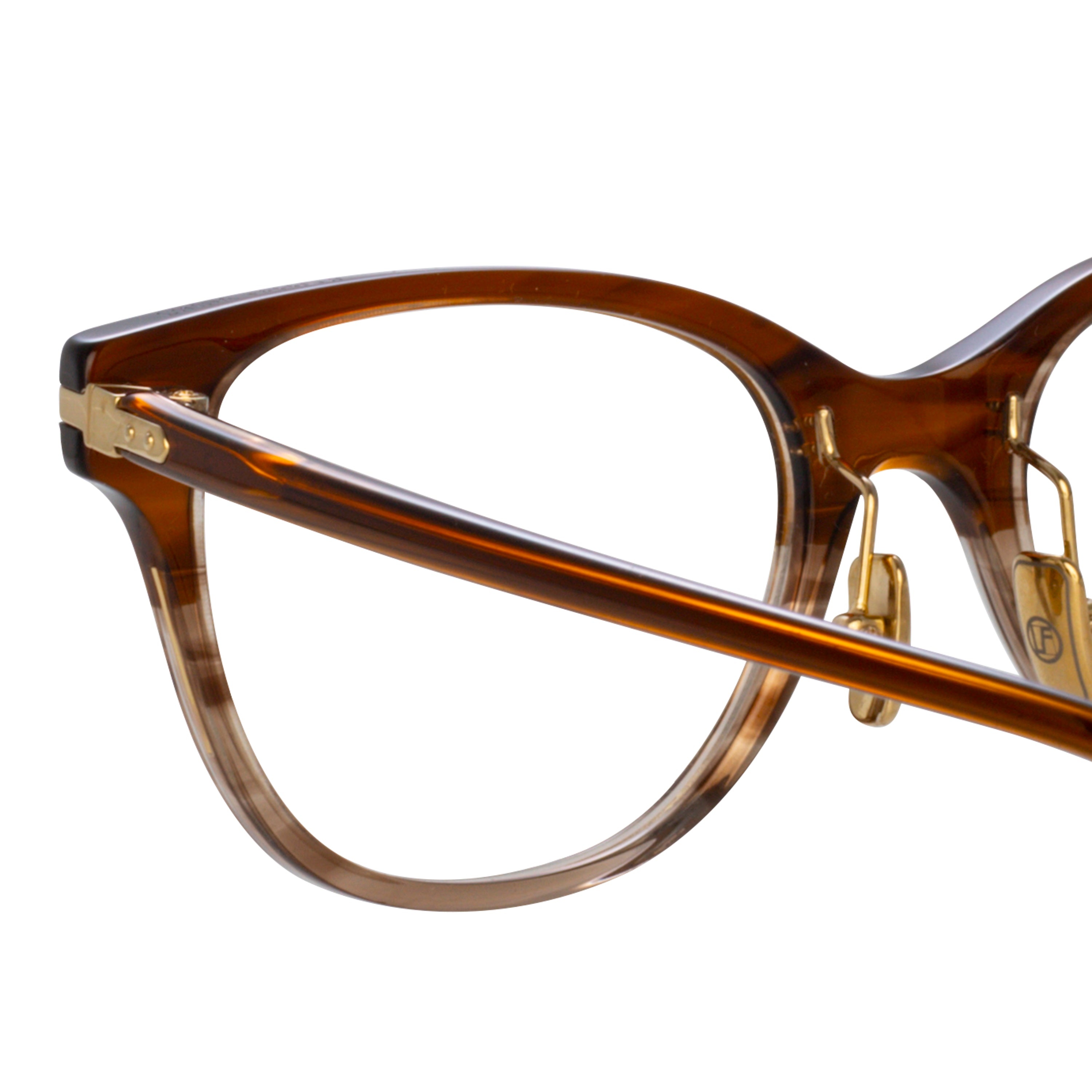 Hadid Optical in Caramel Horn - 8
