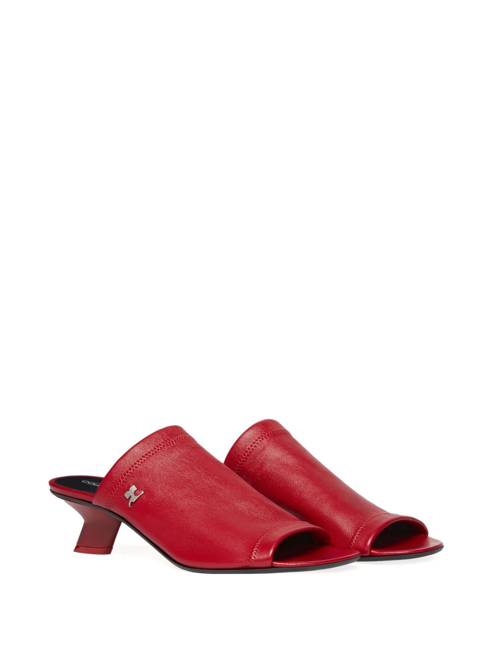 leather mules - 2