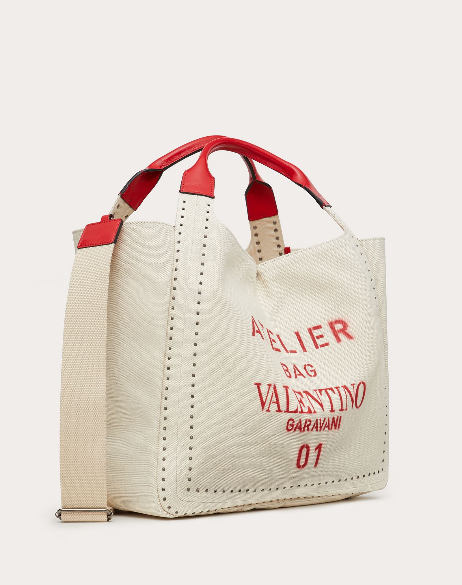 Valentino Garavani Atelier Bag Canvas Tote - 2