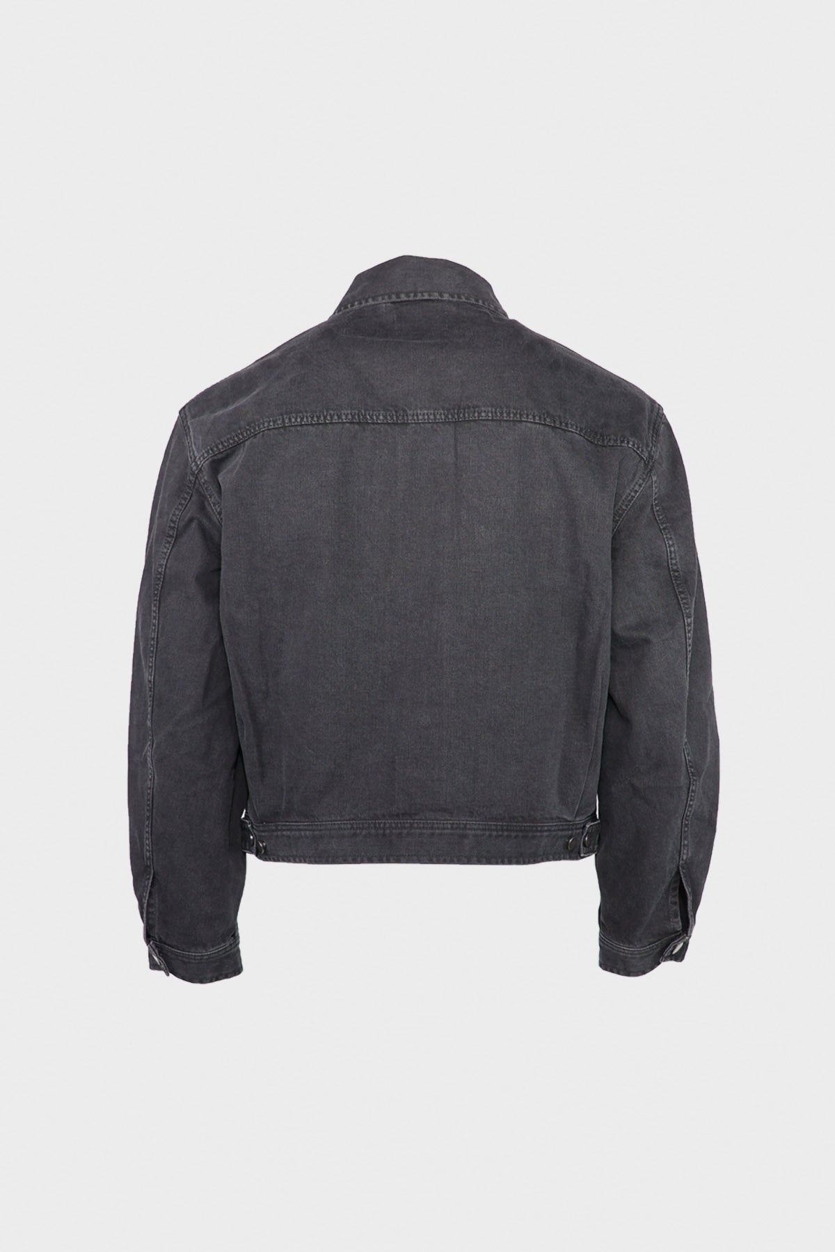 4 Pocket Blouson - Denim Soft Bleached Black - 3