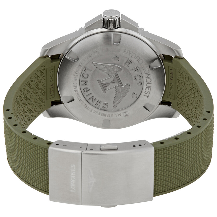 Longines Hydroconquest Automatic Green Dial Men's Watch L37824069 - 3