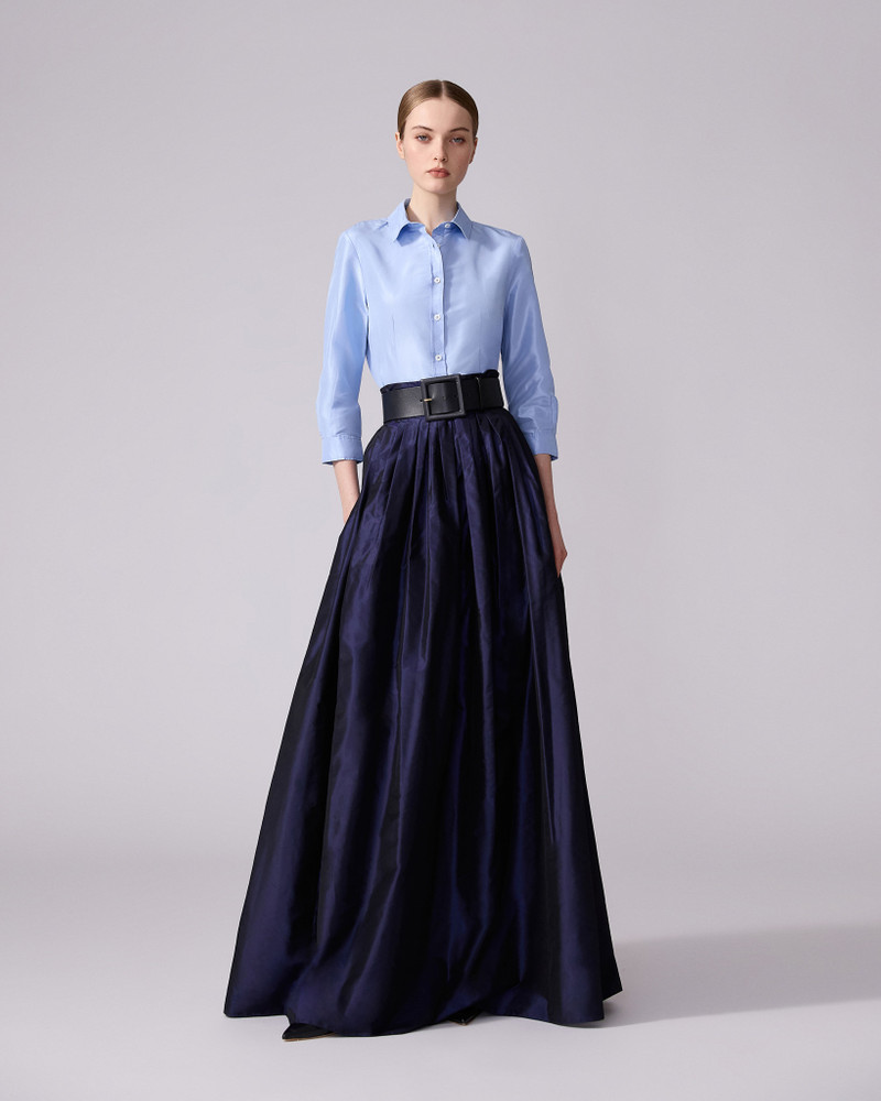 CAROLINA HERRERA Silk Taffeta Shirt outlook