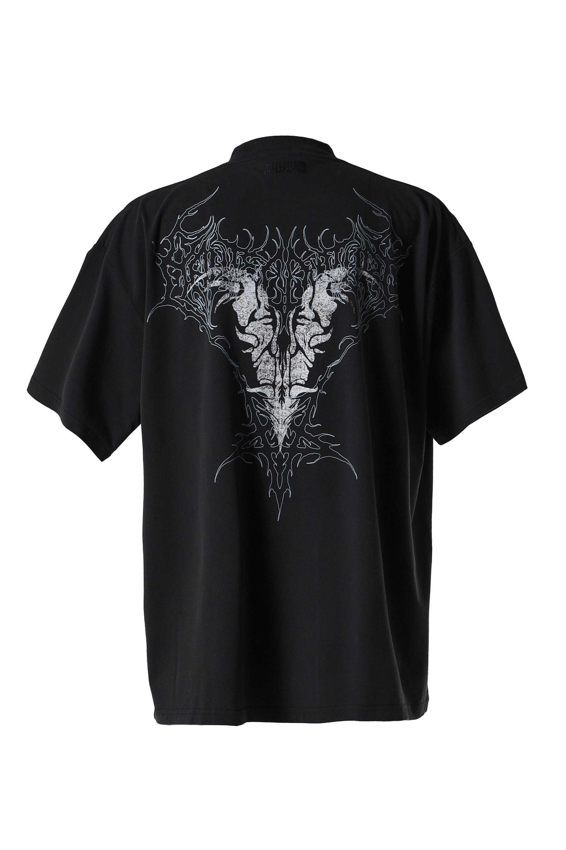 BONE V REGULAR T-SHIRT / BLK - 6