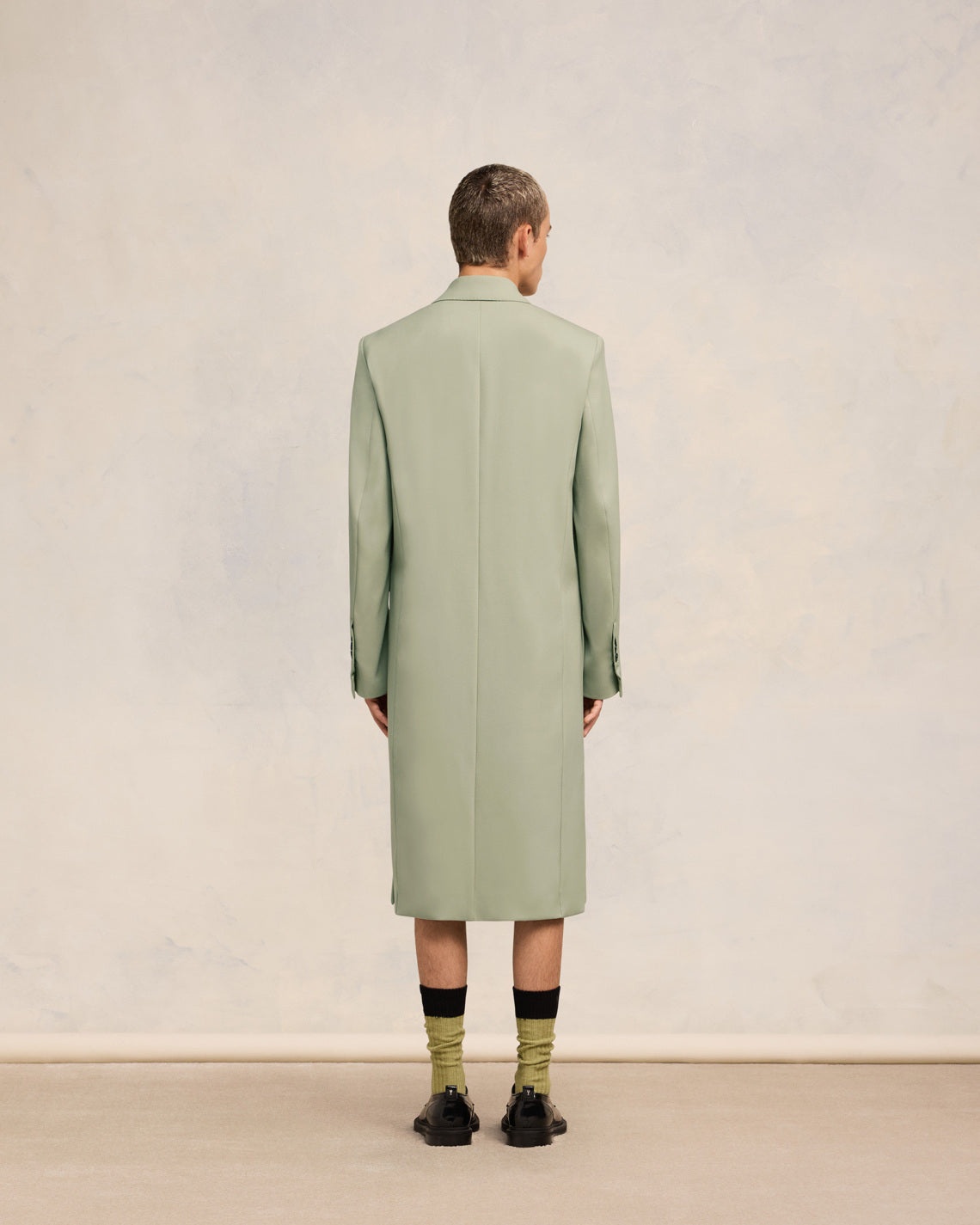 DOUBLE BREASTED COAT - 5