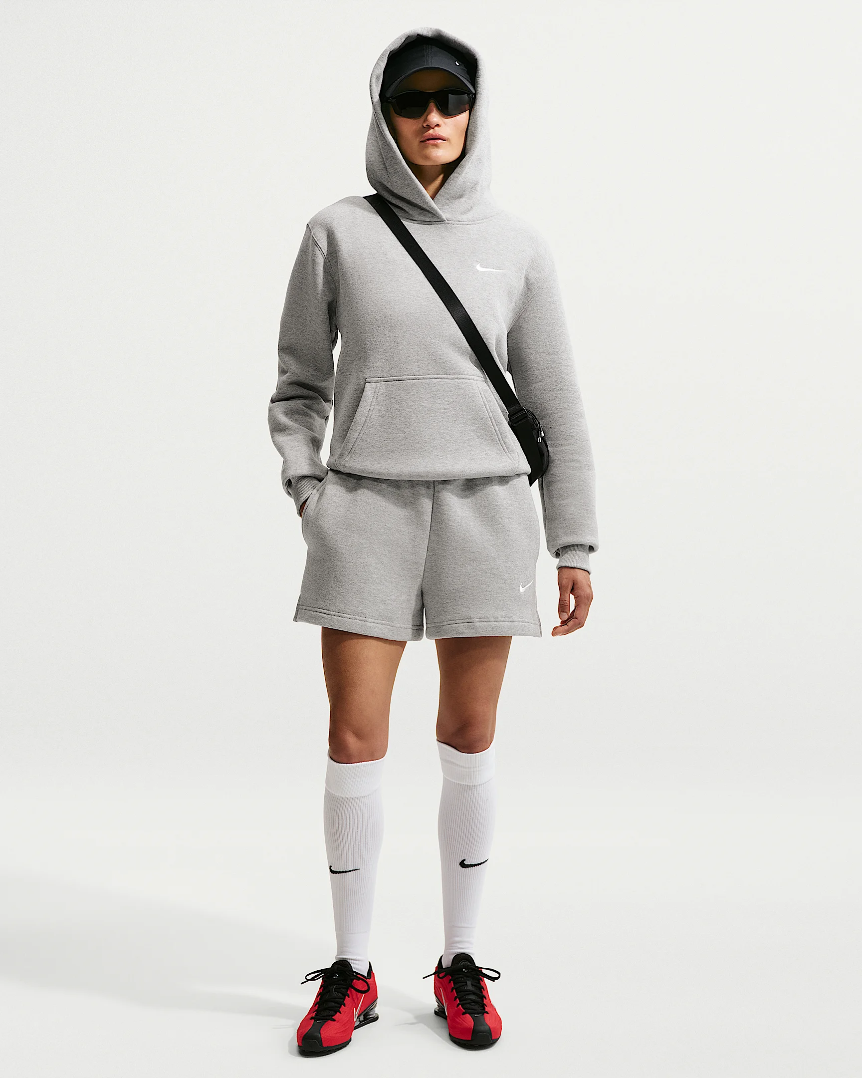 Nike Studio Fleece Medium Weight Women's Mid-Rise Shorts - 1
