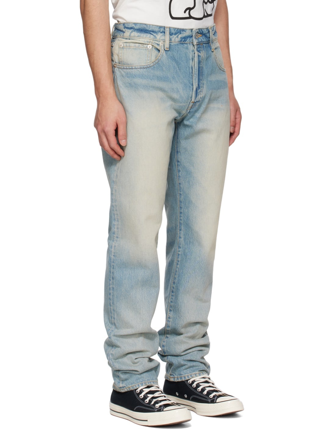 Blue Kenzo Paris Bara Jeans - 2