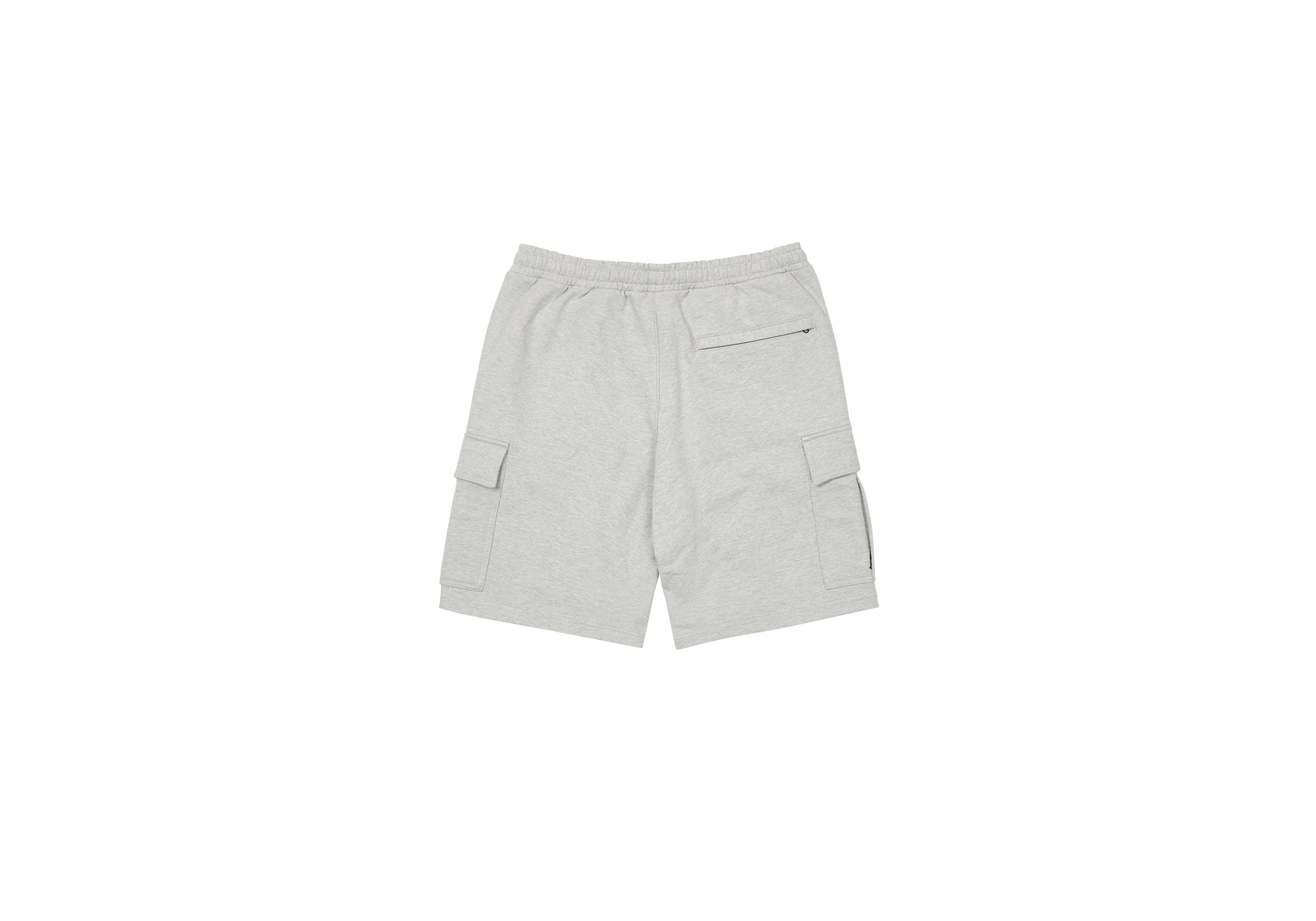 CARGO SWEAT SHORTS GREY MARL - 2