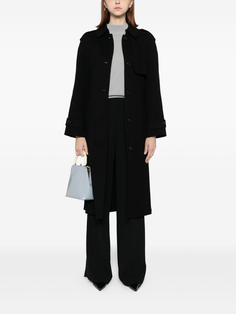 Theory single-breasted trench coat outlook