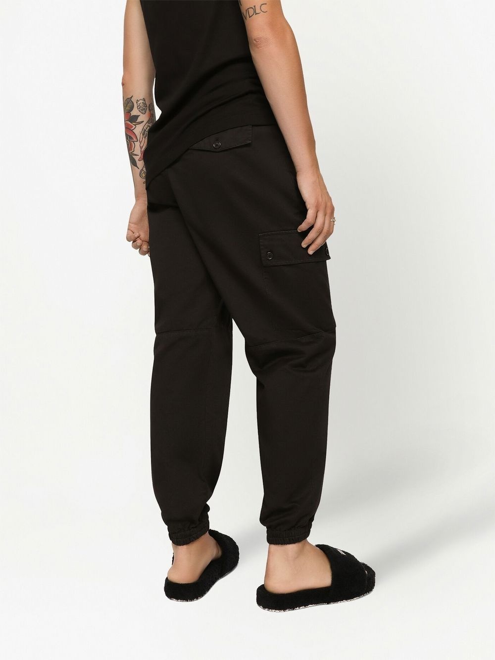 high-waisted cargo pants - 5
