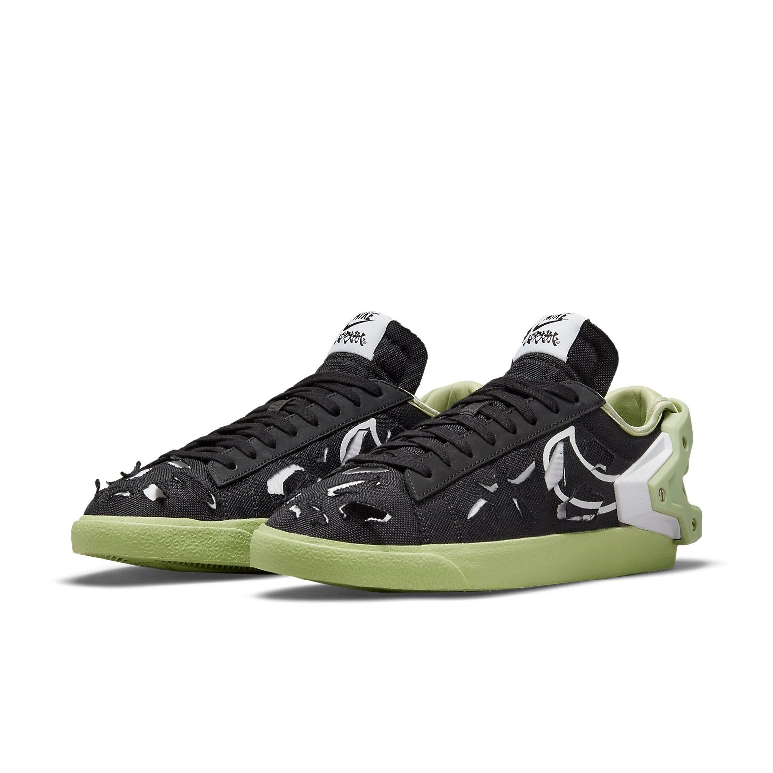 Nike Acronym x Blazer Low 'Black Olive Aura' DO9373-001 - 3