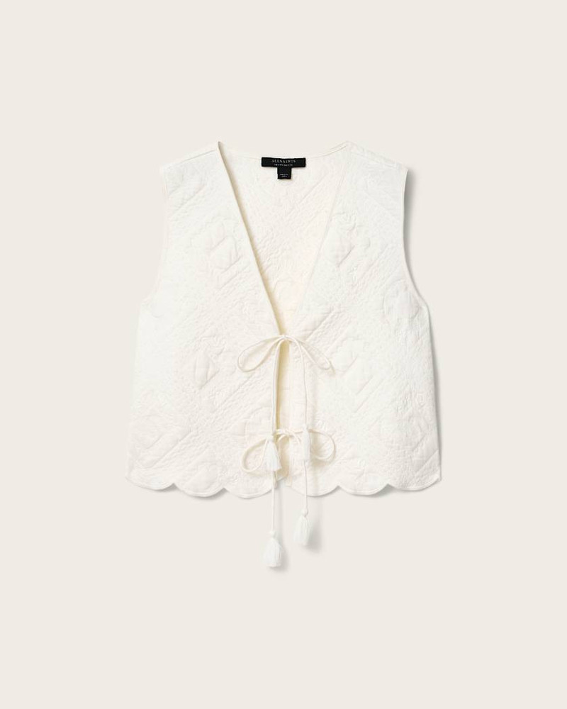 MONA QUILTED CROPPED VEST 1
