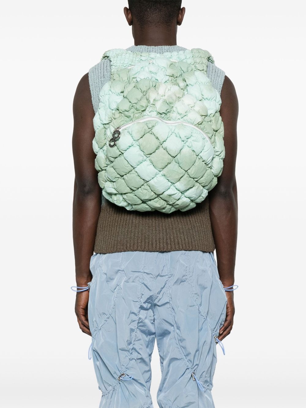 quilted backpack - 2