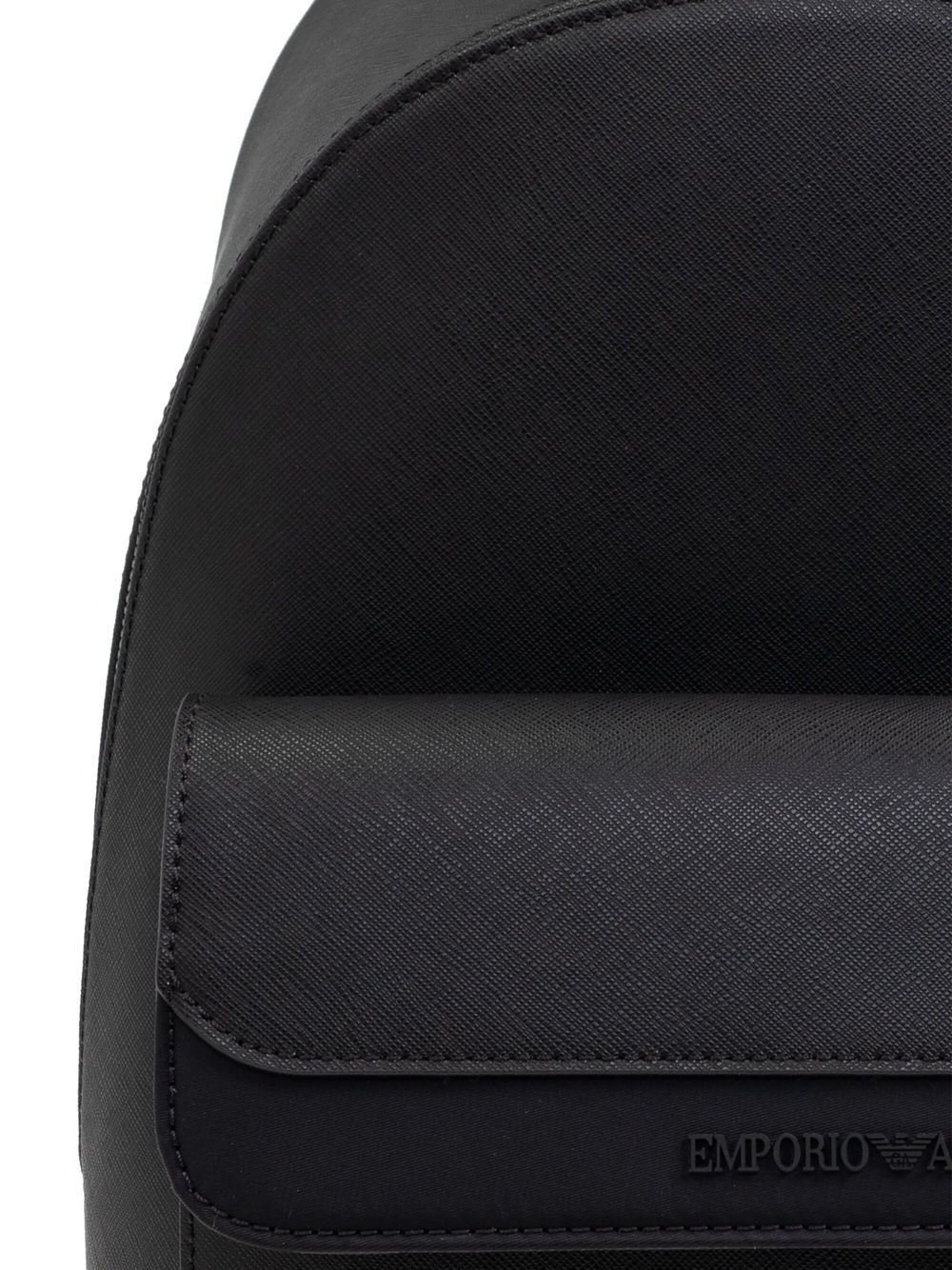 logo-embossed backpack - 5