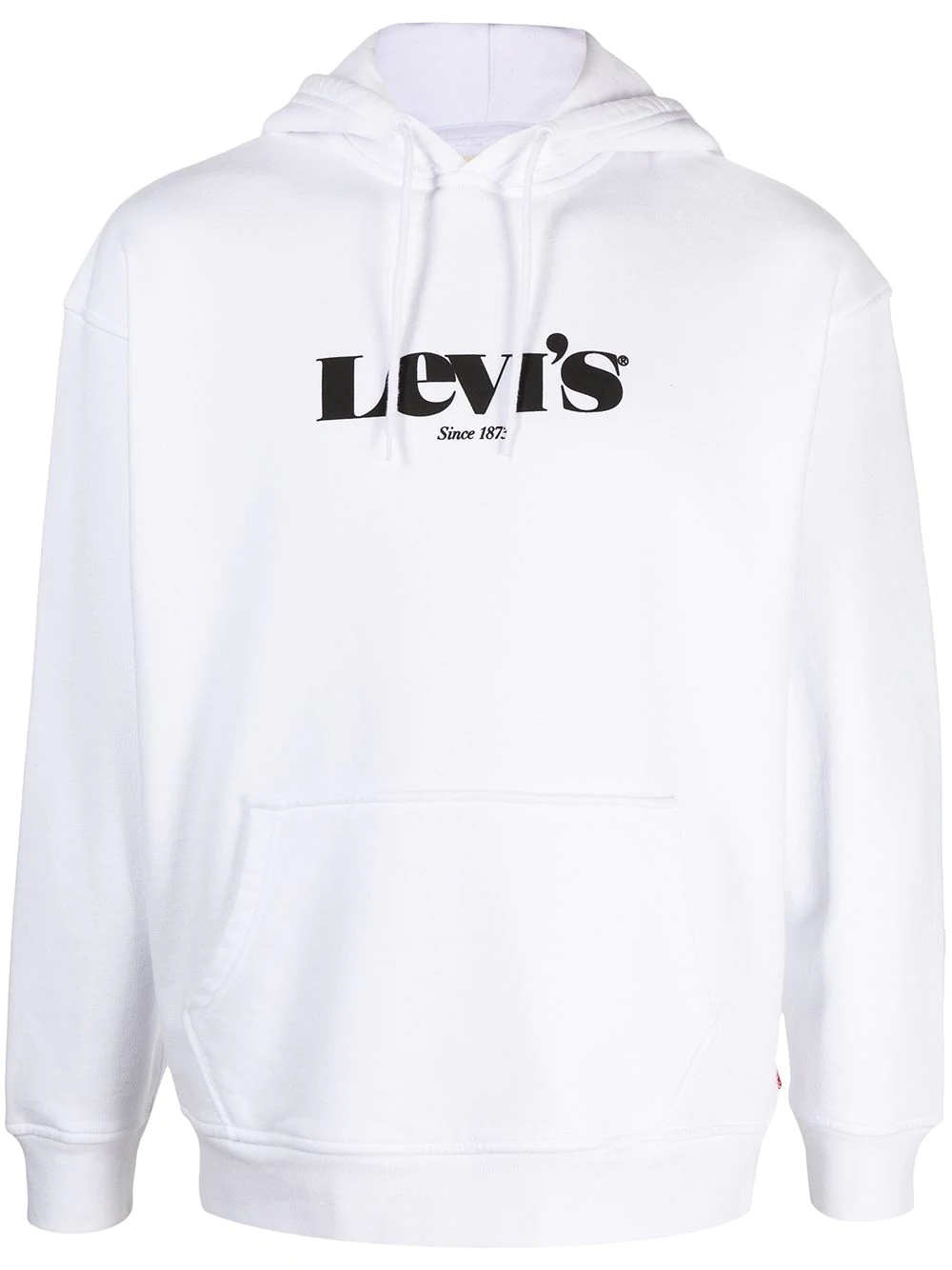 logo-print hoodie - 1