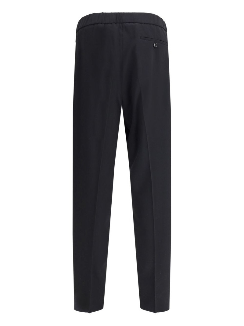 GIORGIO ARMANI elastic-waist trousers outlook