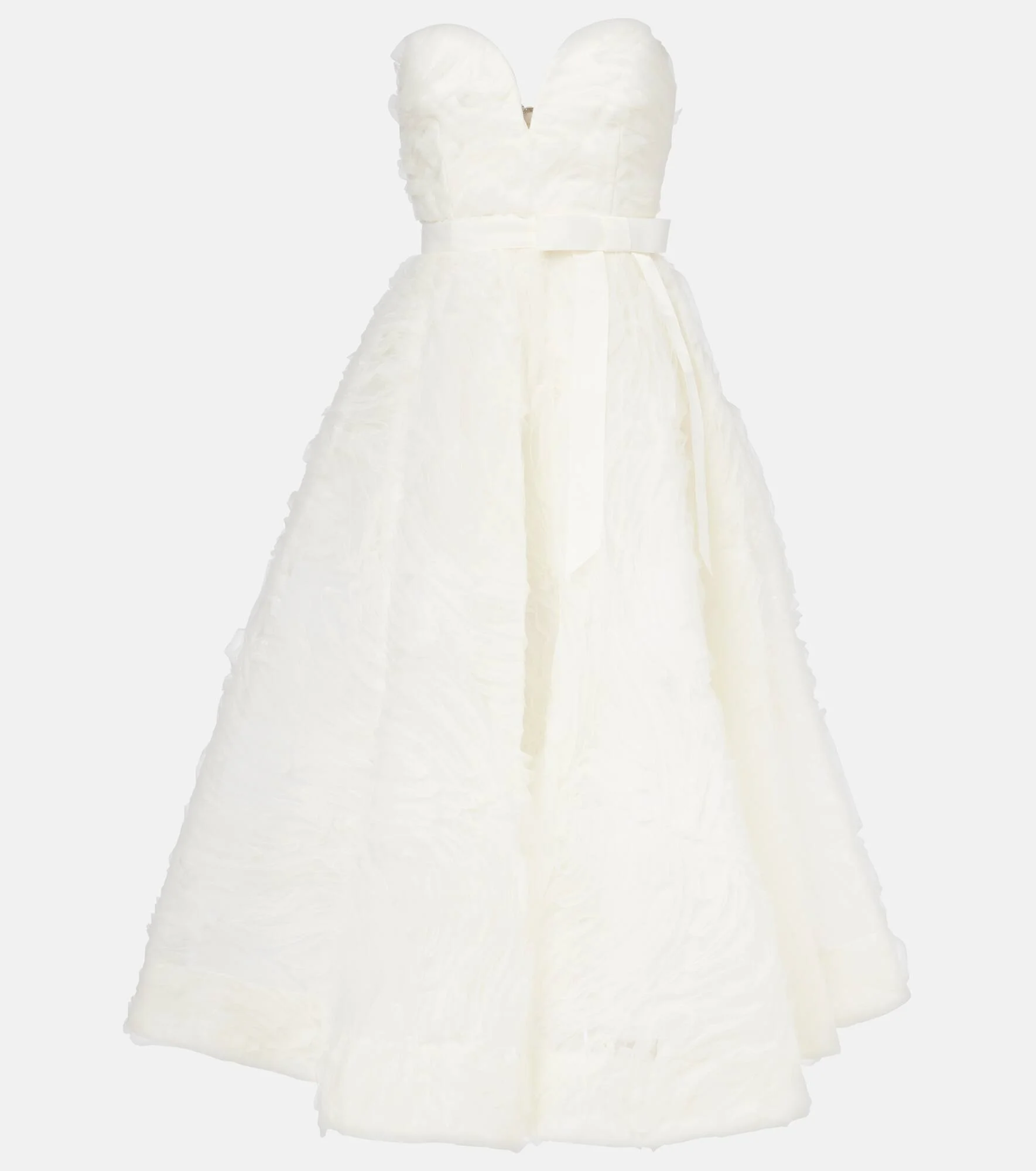 Bridal Willow tulle midi dress - 1