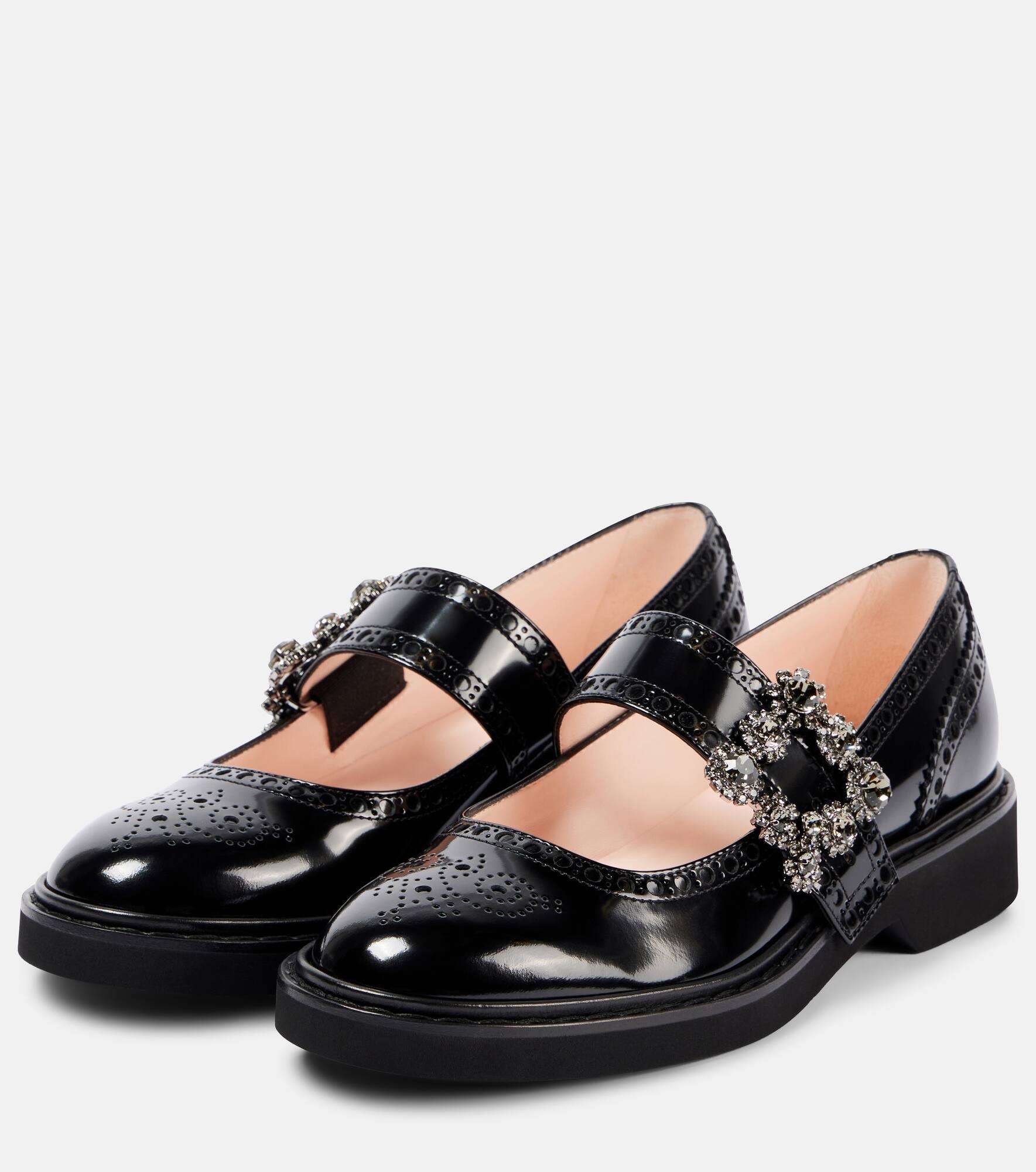 Viv' Rangers patent leather Mary Jane flats - 4