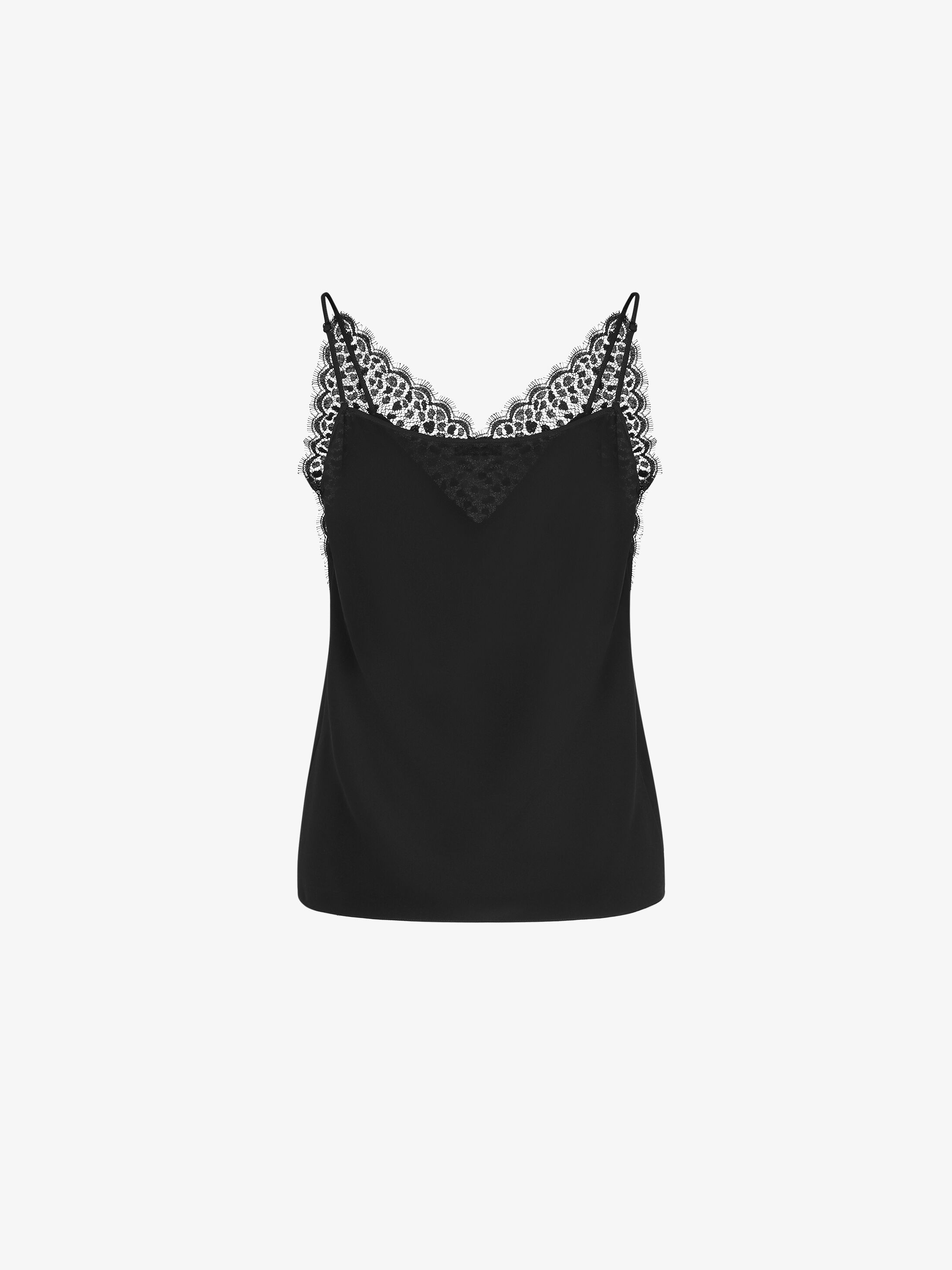 Camisole in silk and lace - 4