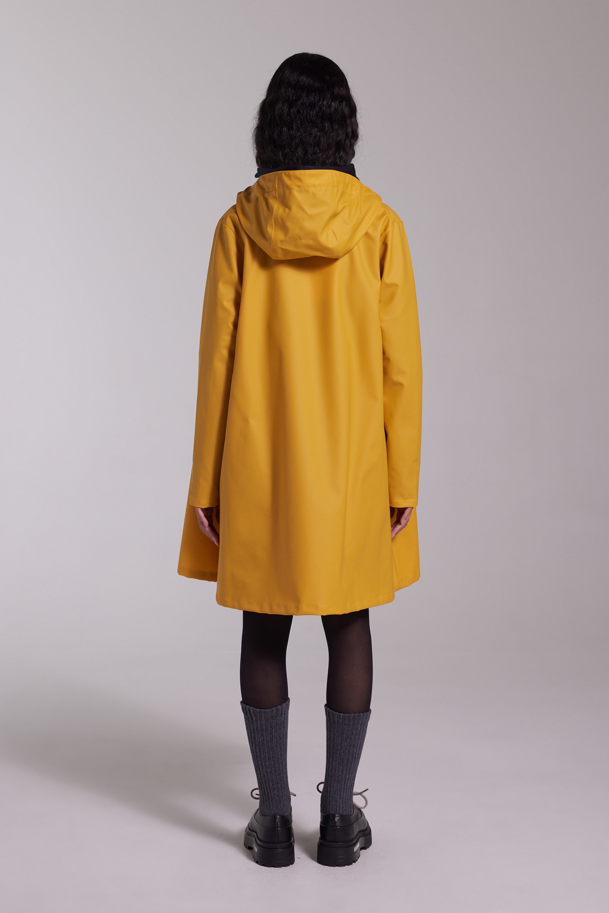 Mosebacke Lightweight Raincoat Warm Honey - 7