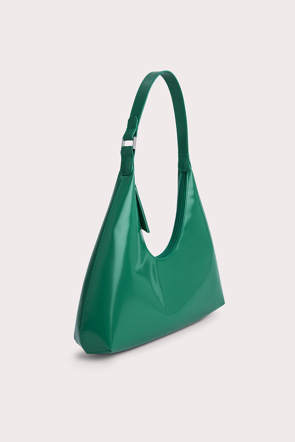 Amber Clover Green Semi Patent Leather - 3