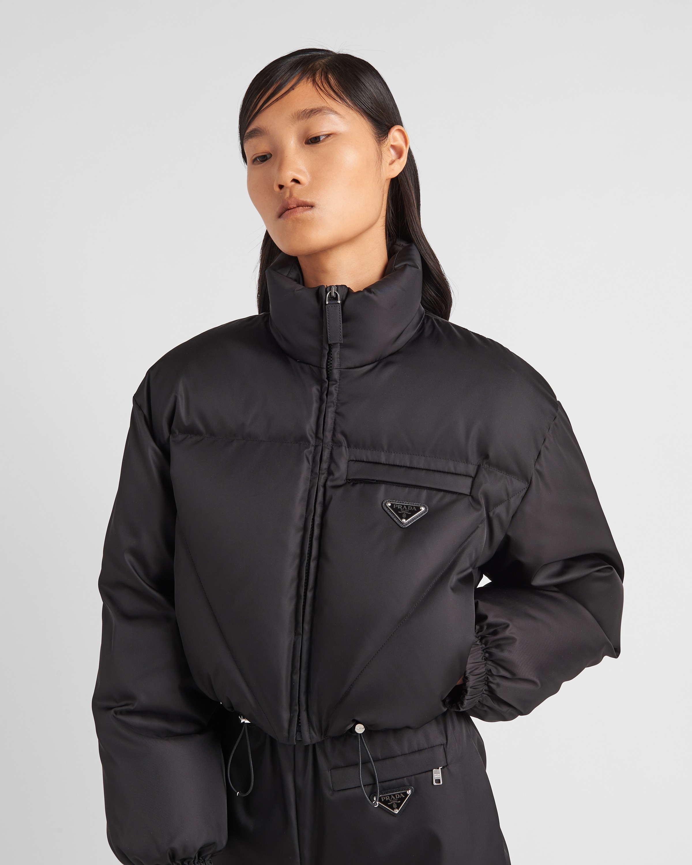 Prada Re-Nylon Gabardine down jacket | REVERSIBLE