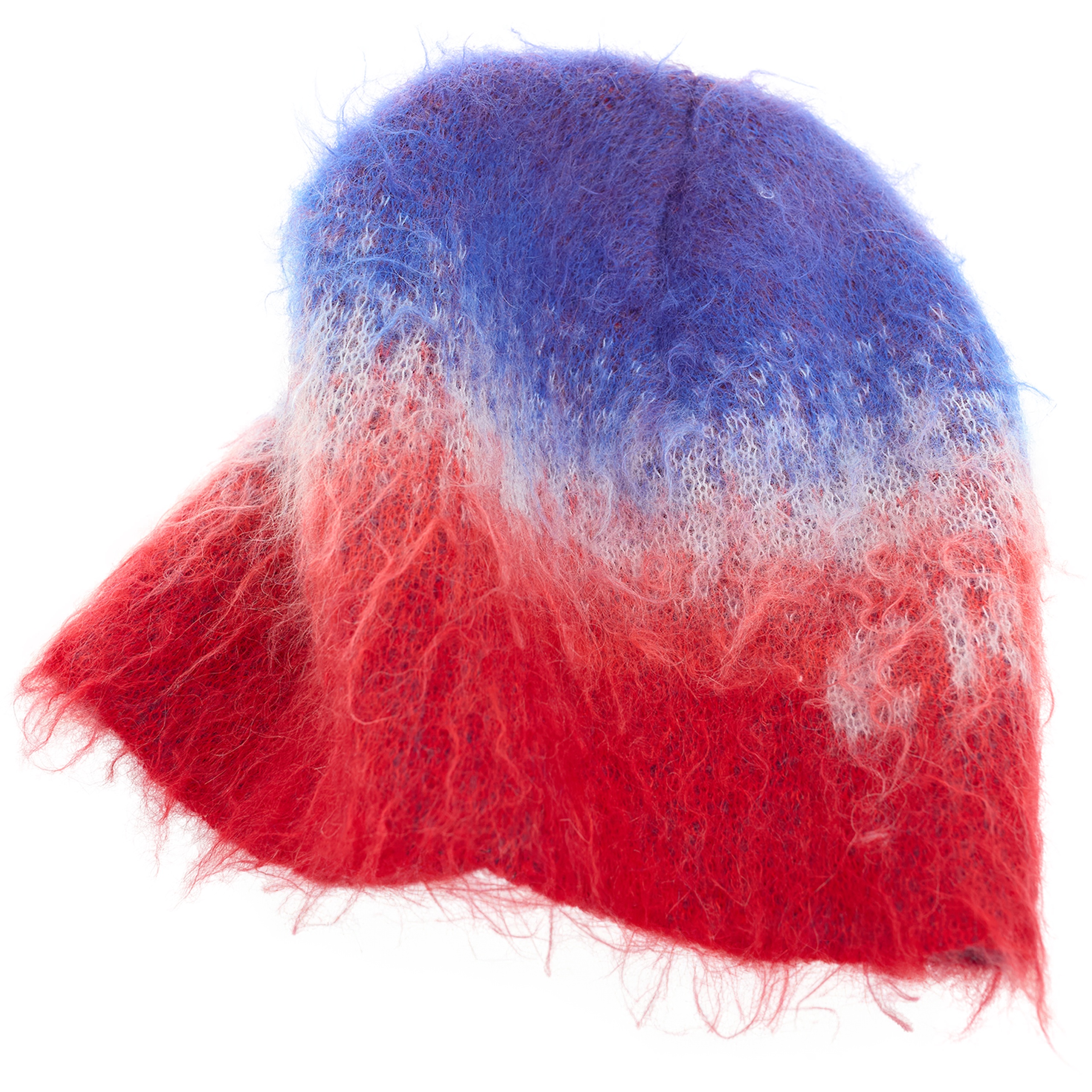 COMBINATION MOHAIR BEANIE - 2