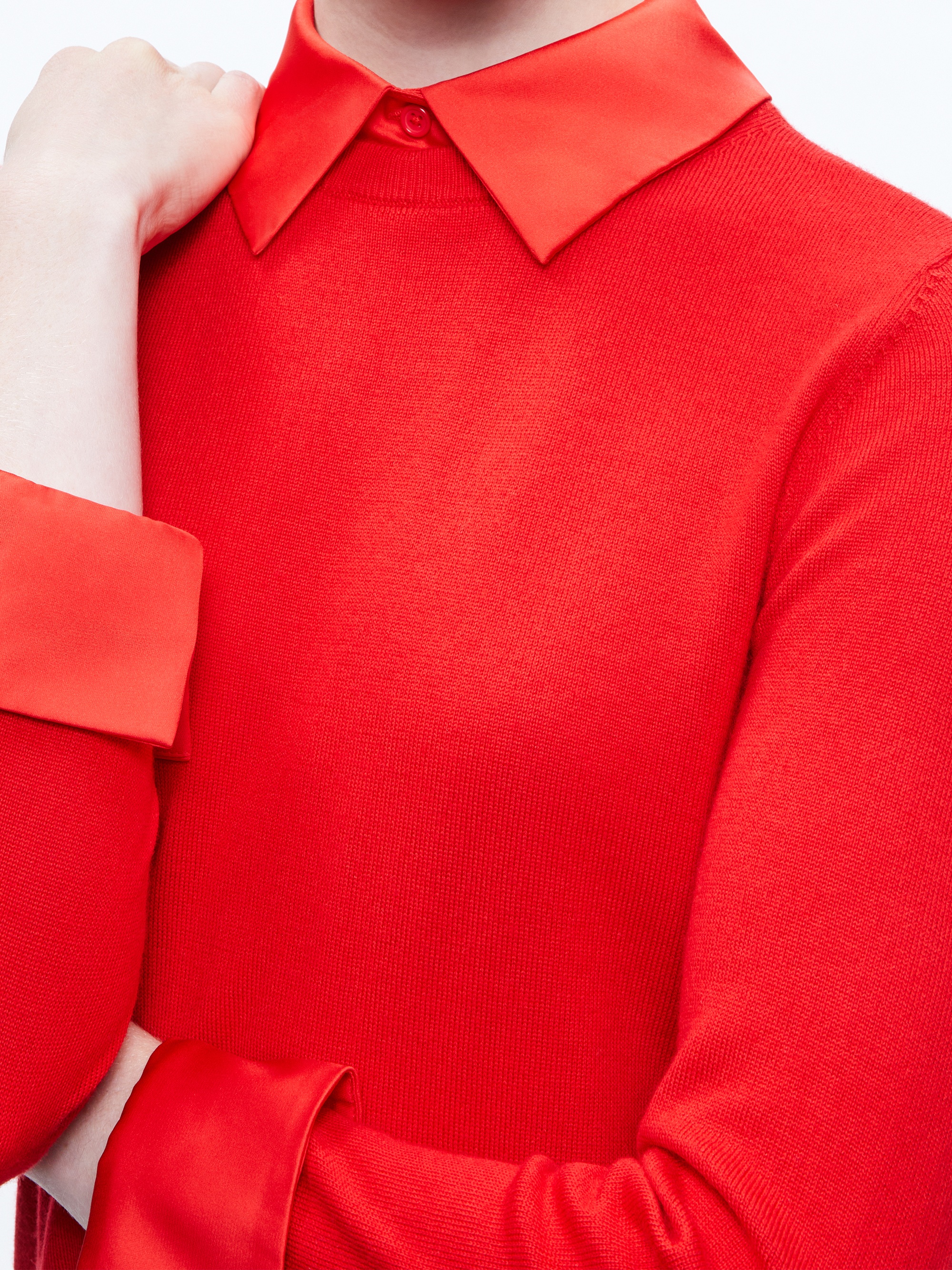 PORLA COLLARED SWEATER - 4