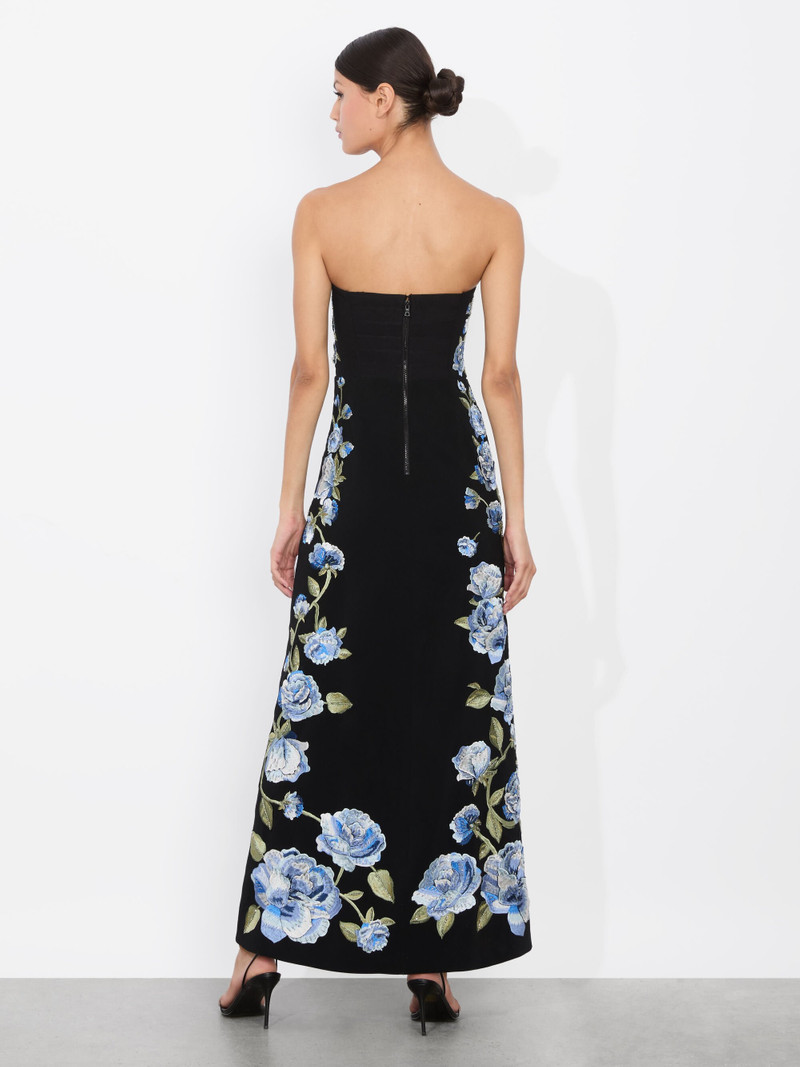 Alice + Olivia JERI OVERSKIRT ROMPER outlook