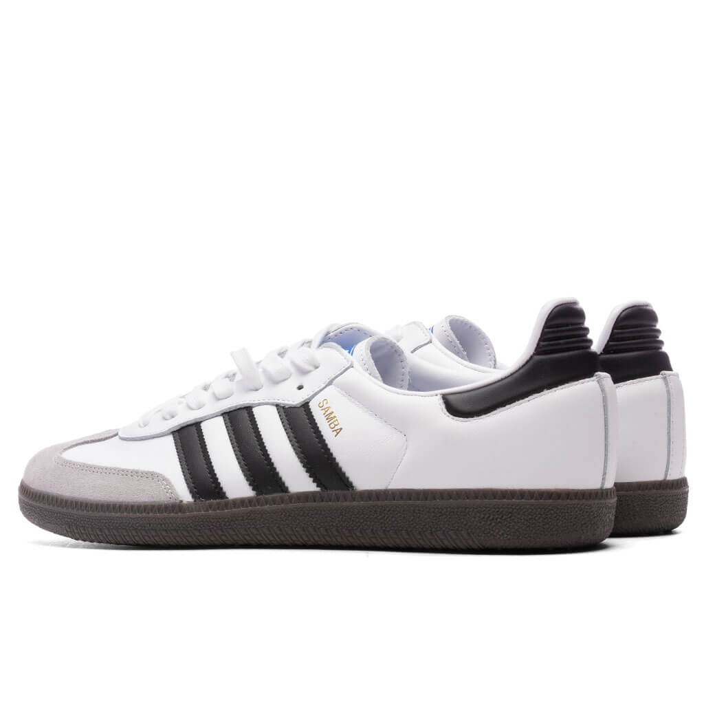 SAMBA OG - CLOUD WHITE/CORE BLACK/CLEAR GRANITE - 3