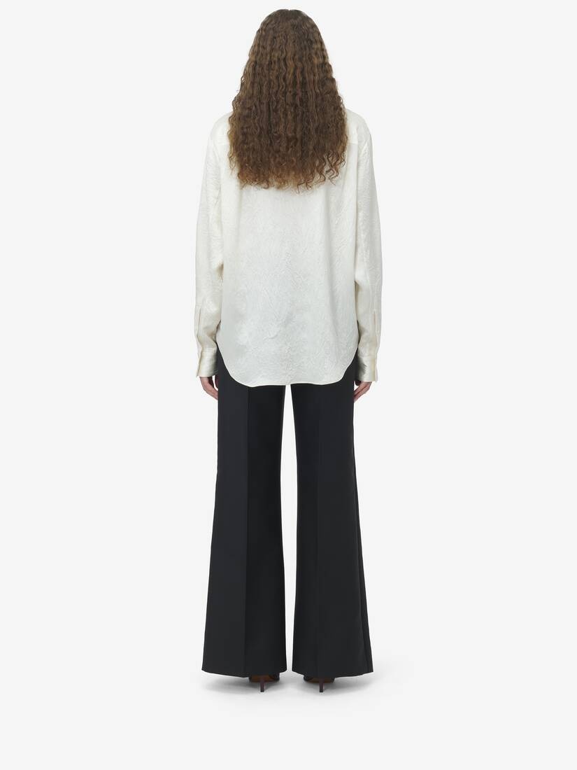 Exaggerated Collar Shirt - 5