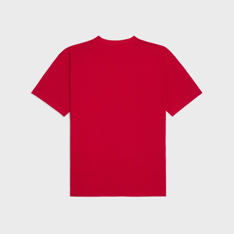 CELINE triomphe loose t-shirt IN cotton jersey outlook