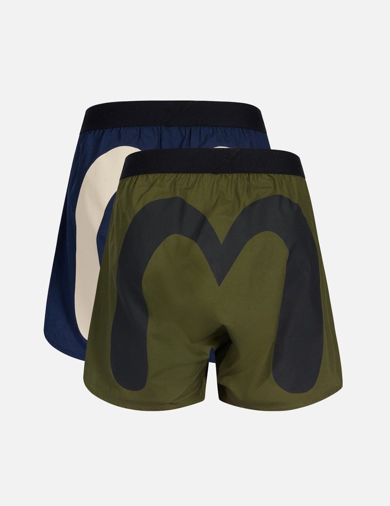 EVISU TWO-PACK DAICOCK PRINT BOXER SHORTS outlook
