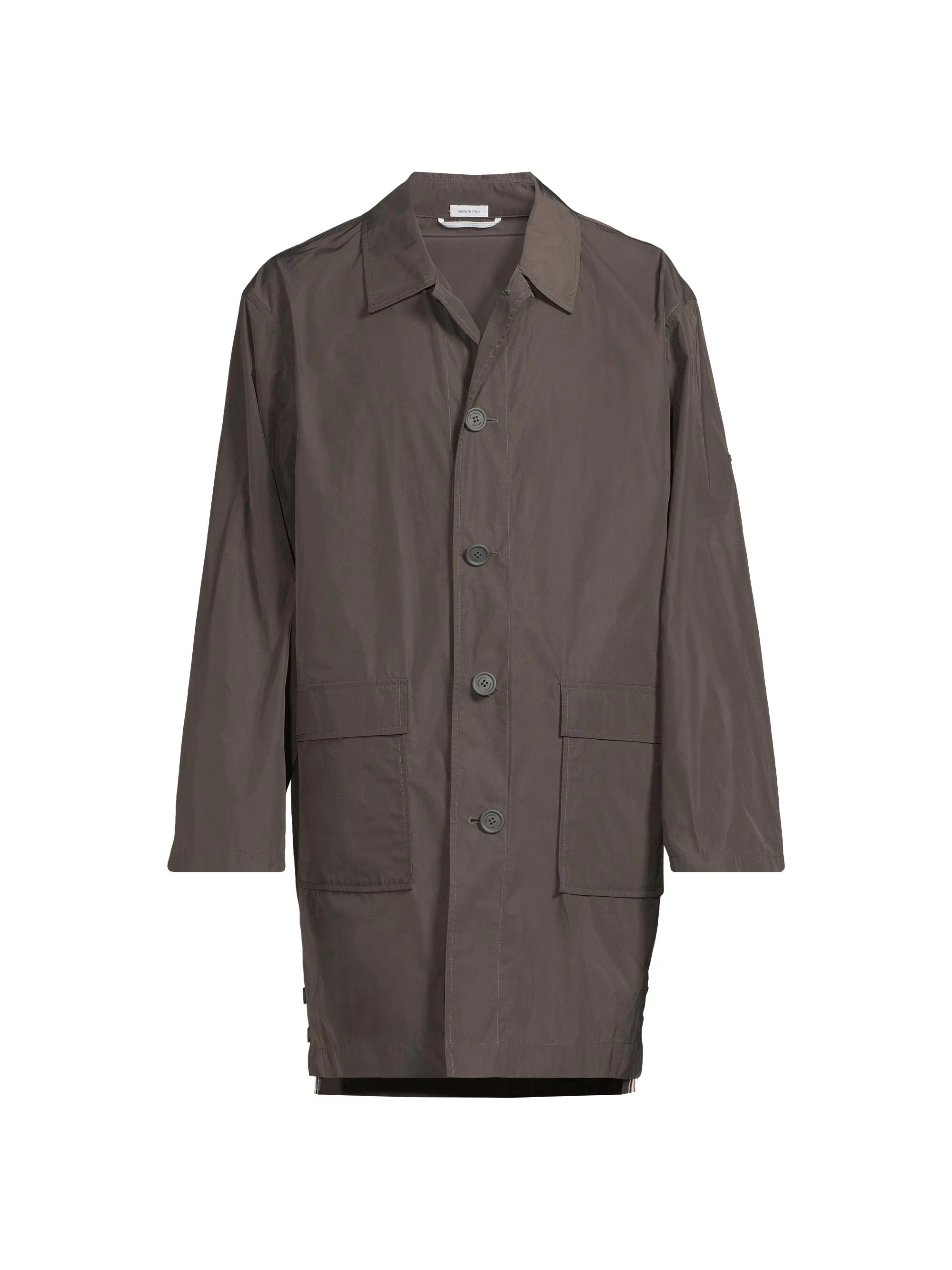 Men's Packable Smock Logo Jacket - Dark Grey - 1