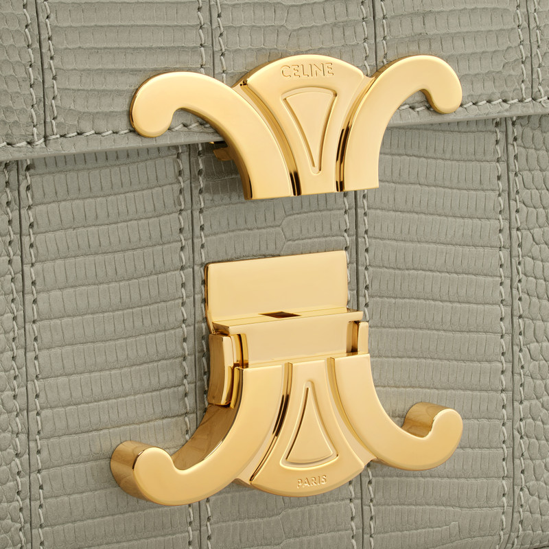 CHAIN SHOULDER BAG CLAUDE in LIZARD PATCHWORK 5