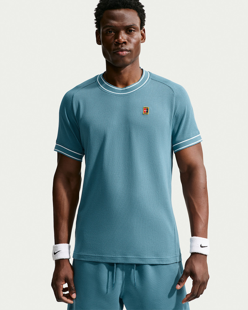 NikeCourt Heritage Men's Short-Sleeve Tennis Top 1