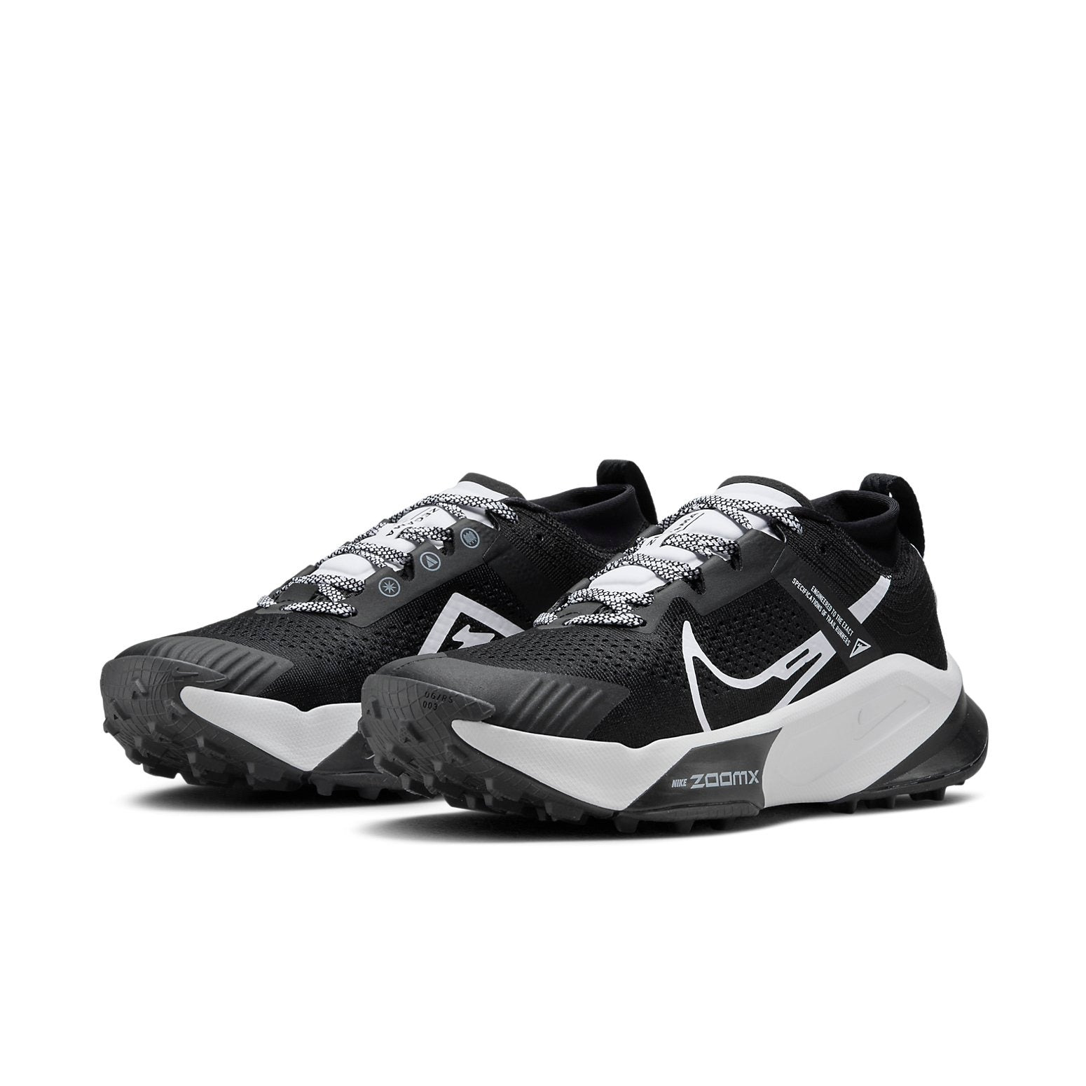 (WMNS) Nike ZoomX Zegama Trail 'Black White' DH0625-001 - 3