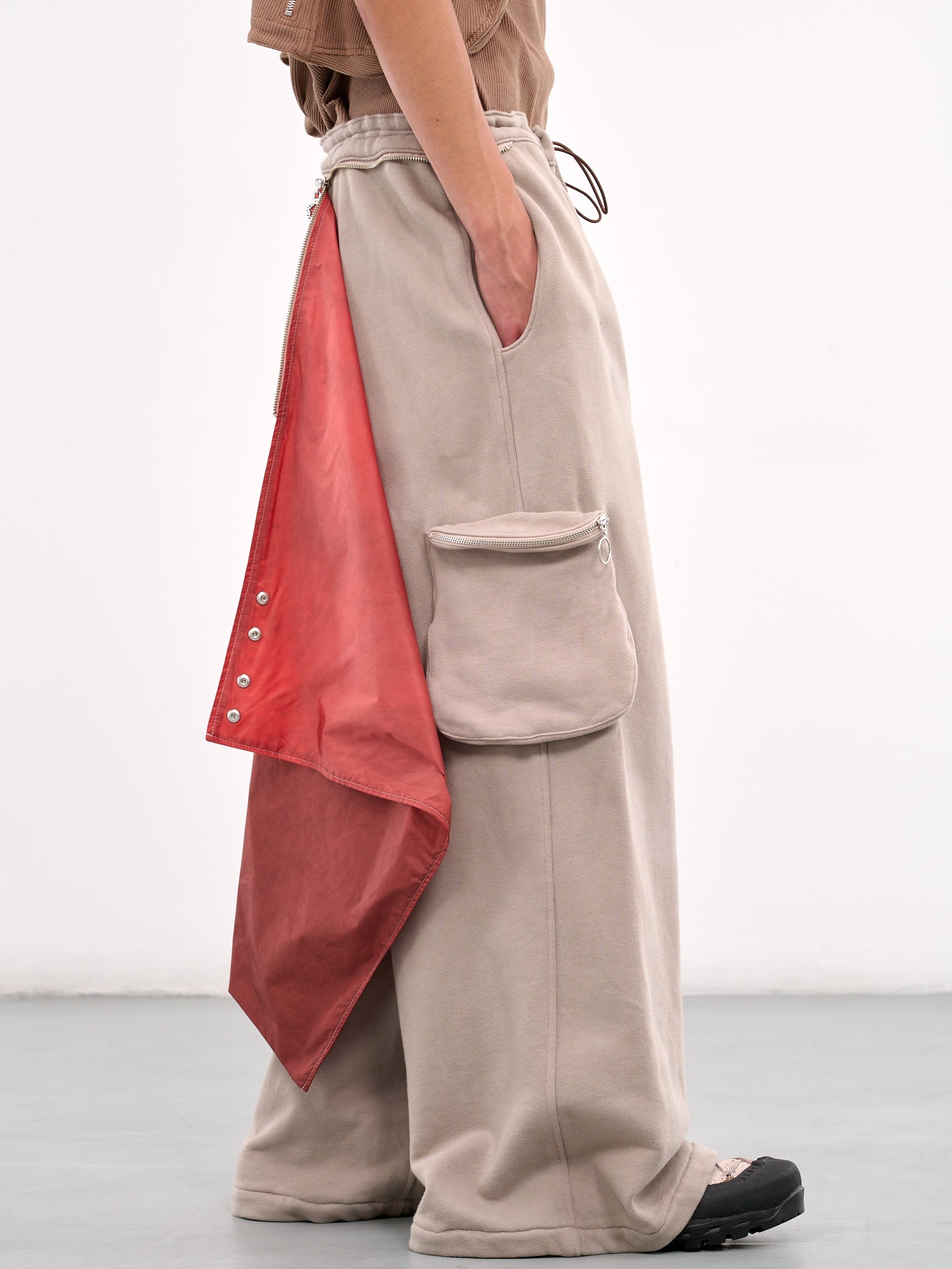 Layered Wrap Trousers - 4