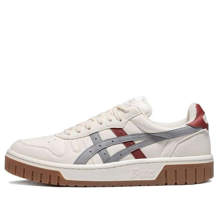 ASICS Court MZ Retro Casual Skateboarding Shoes Unisex Beige Gray 1203A127-107 - 1
