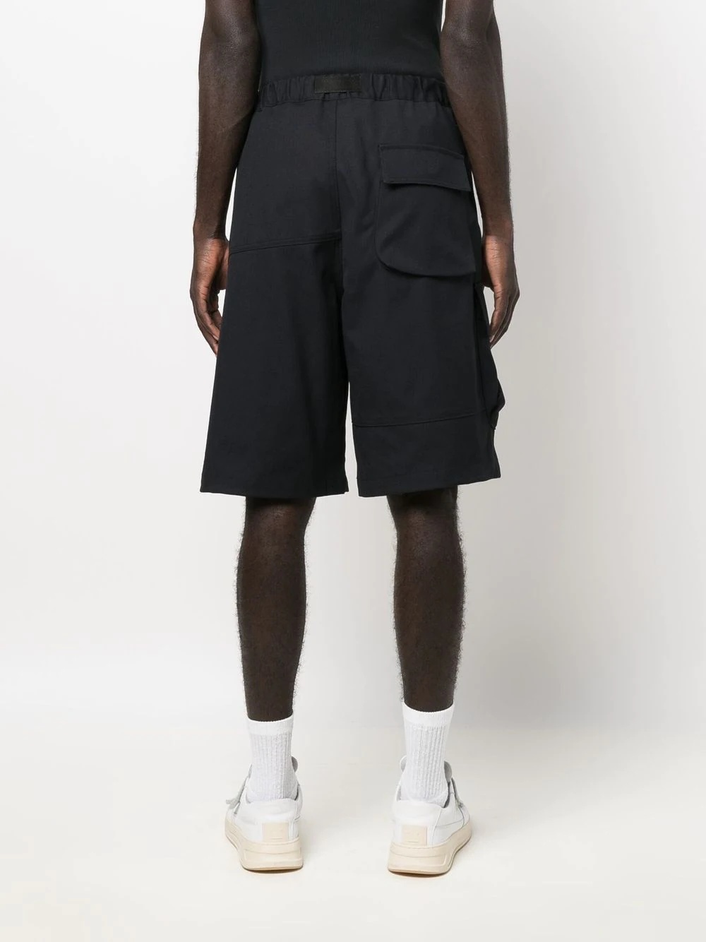 WKSP belted cargo shorts - 4