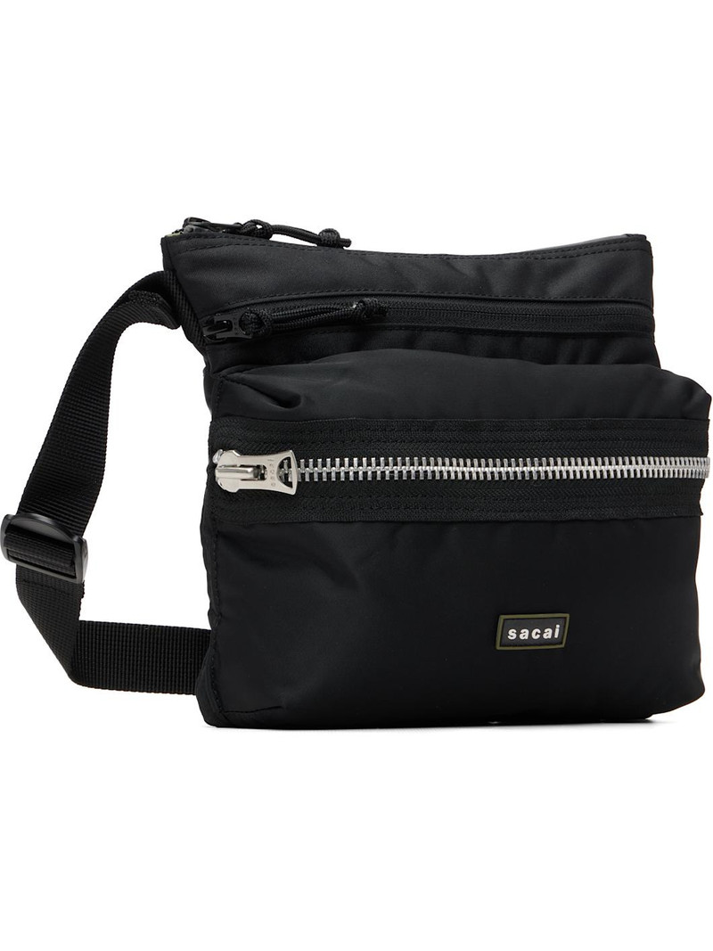 sacai Black Pocket Sacoche Bag outlook